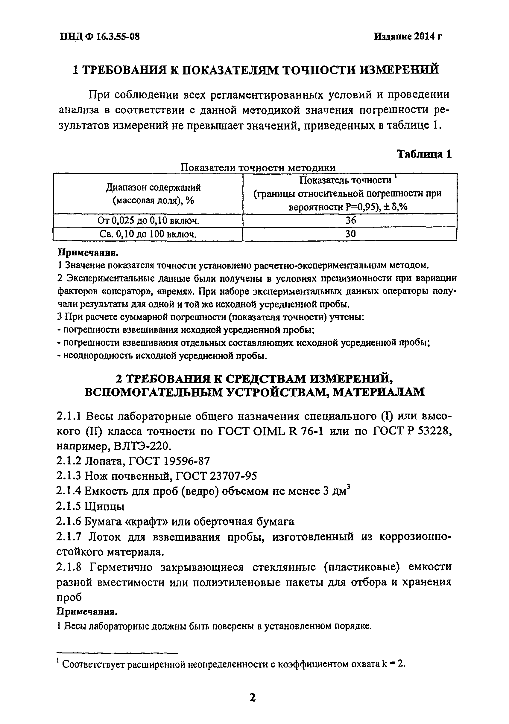 ПНД Ф 16.3.55-08