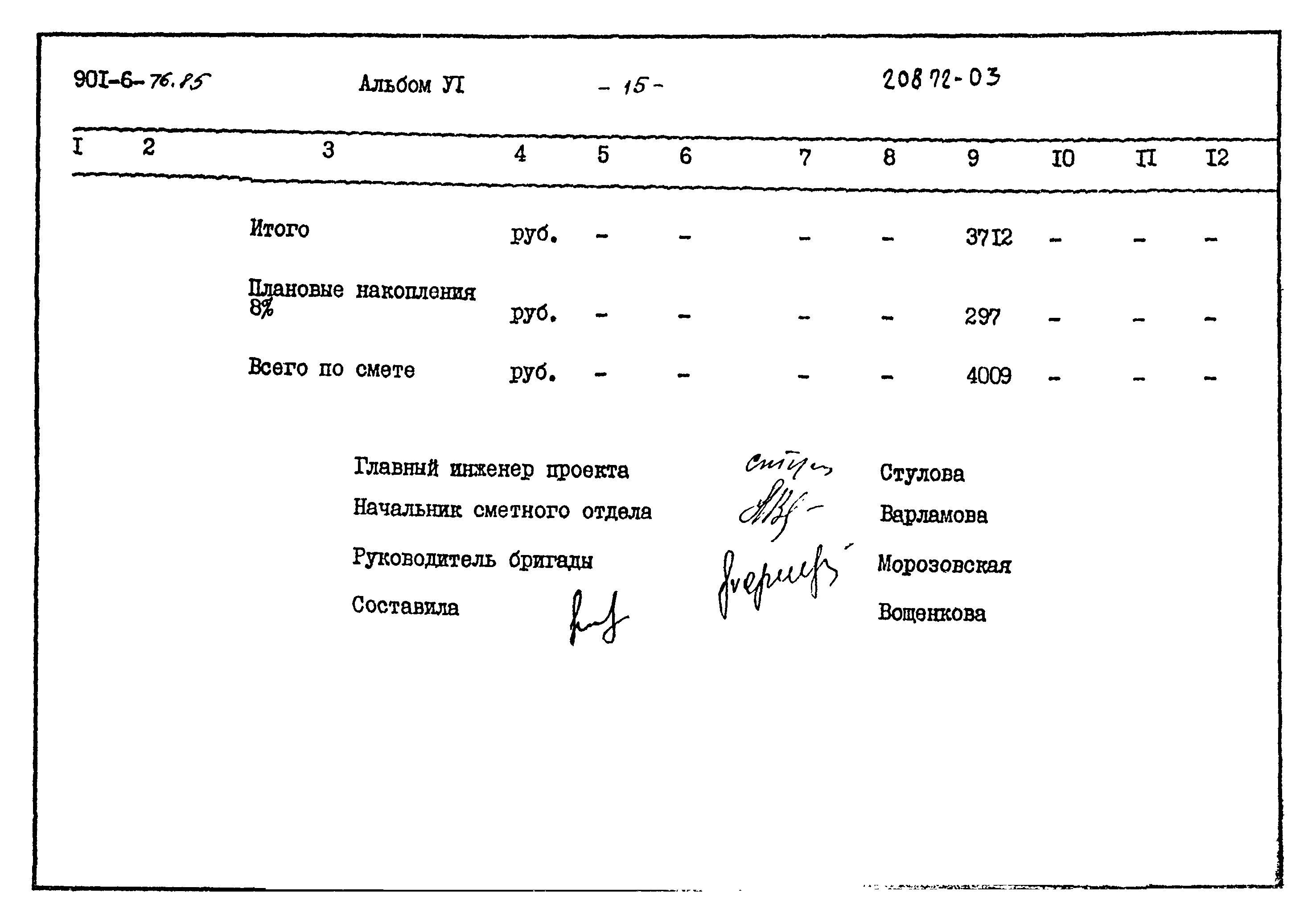 Типовой проект 901-6-76.85