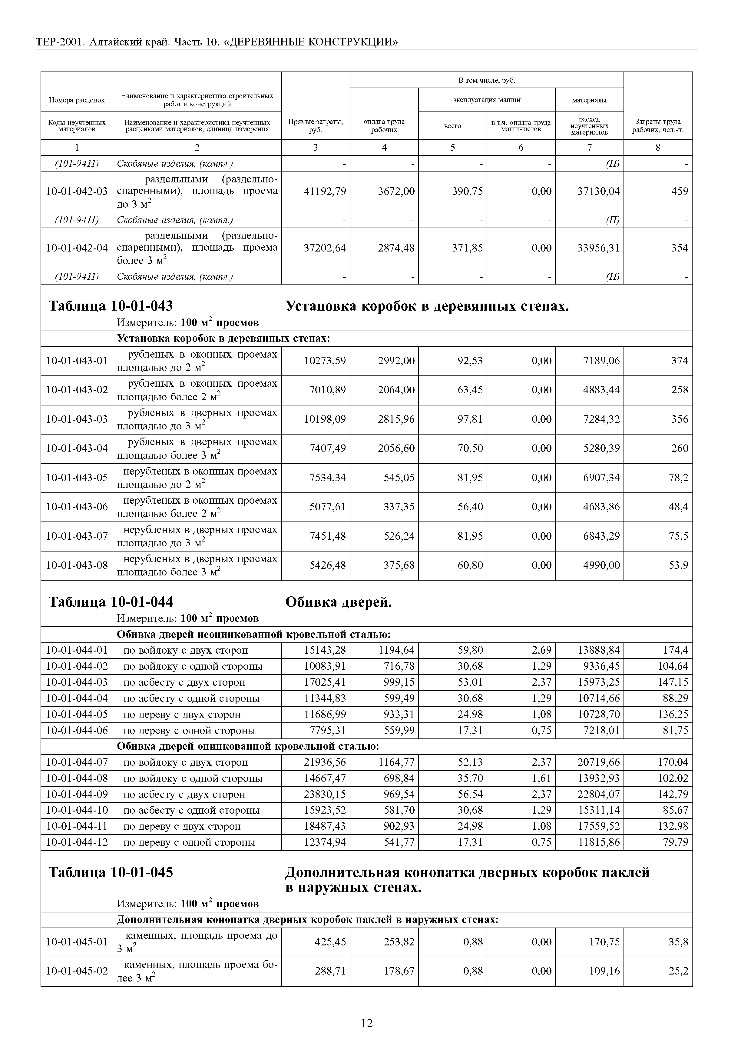 ТЕР Алтайский край 2001-10