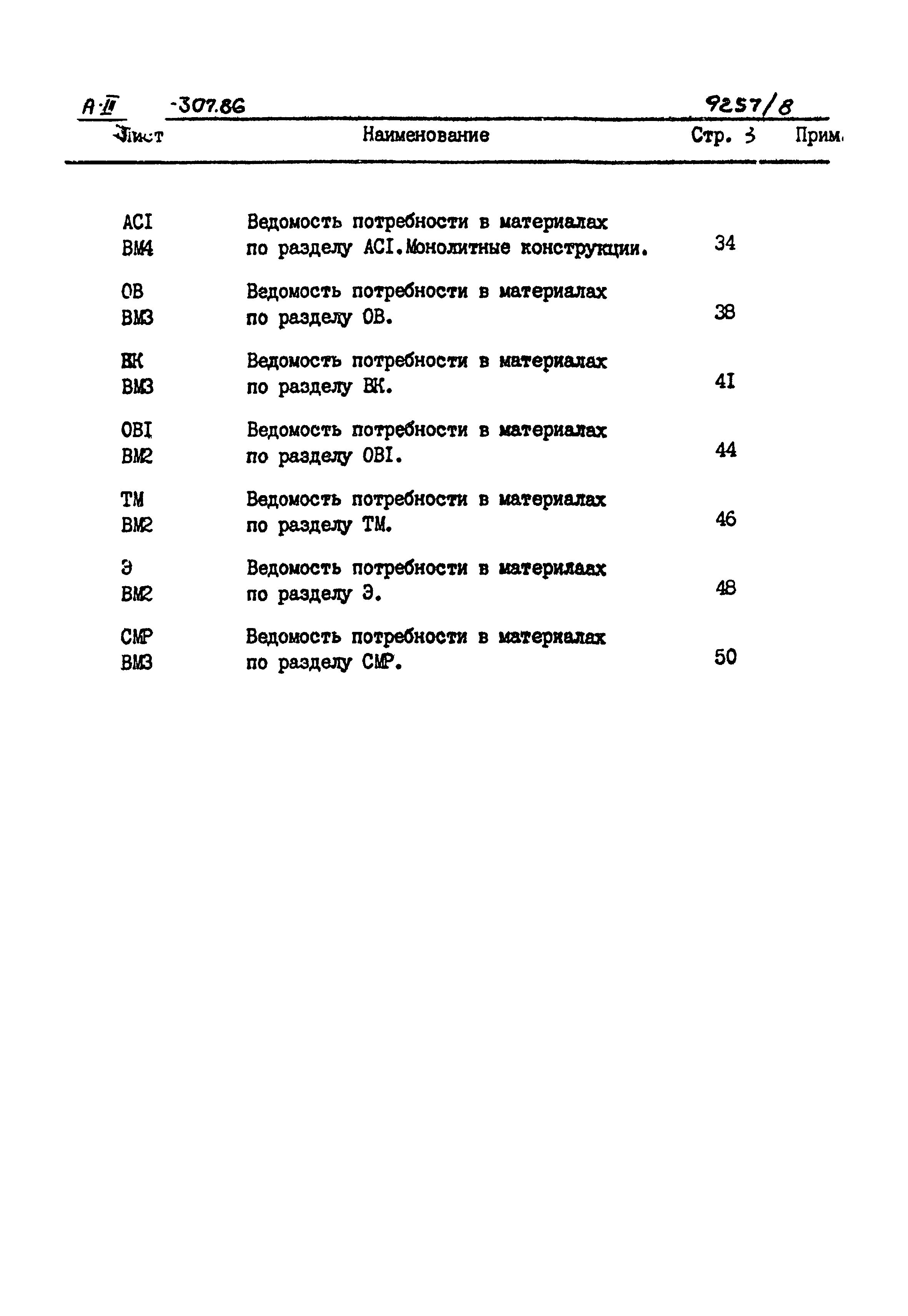 Типовой проект А-III-200-307.86