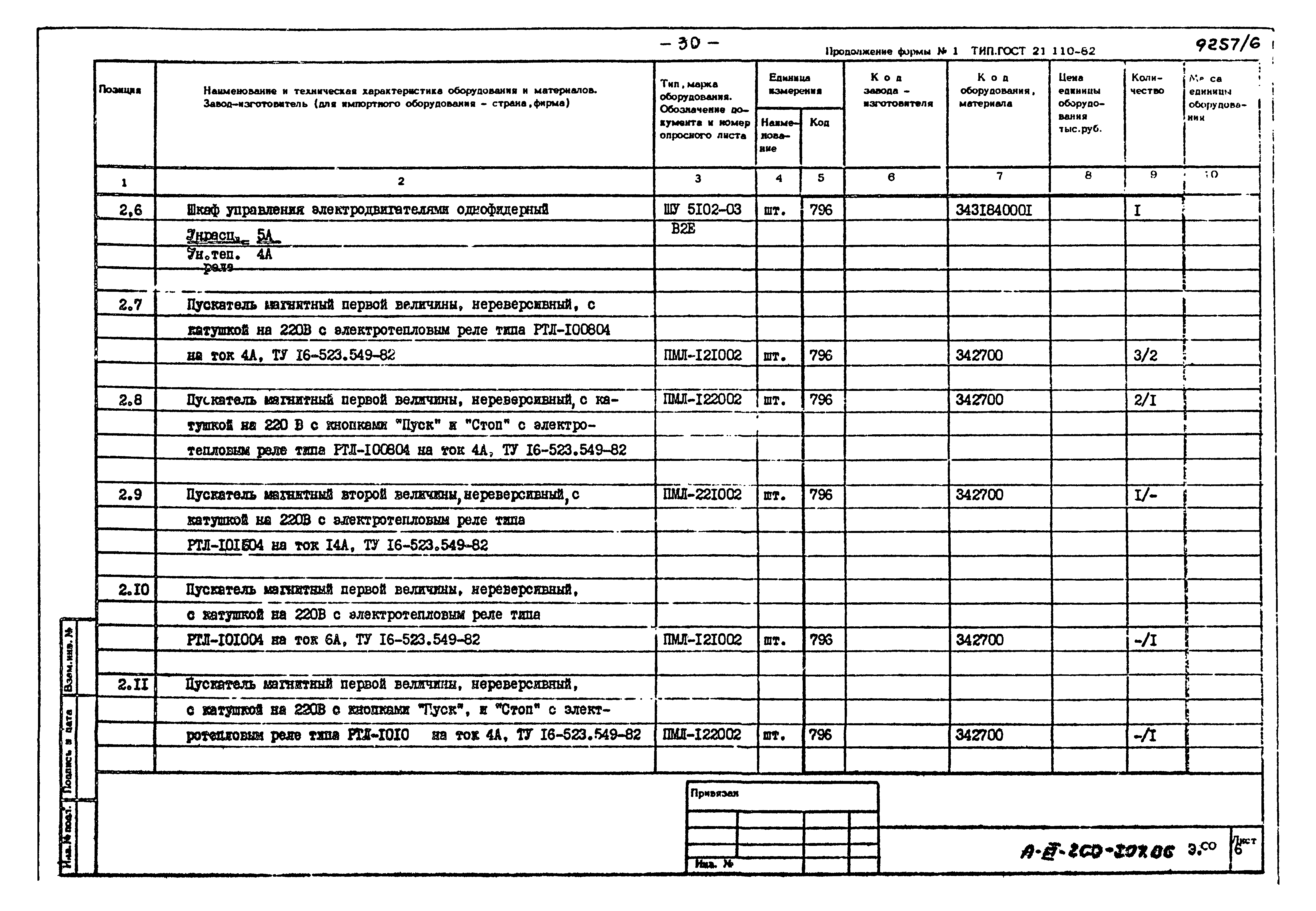 Типовой проект А-III-200-307.86