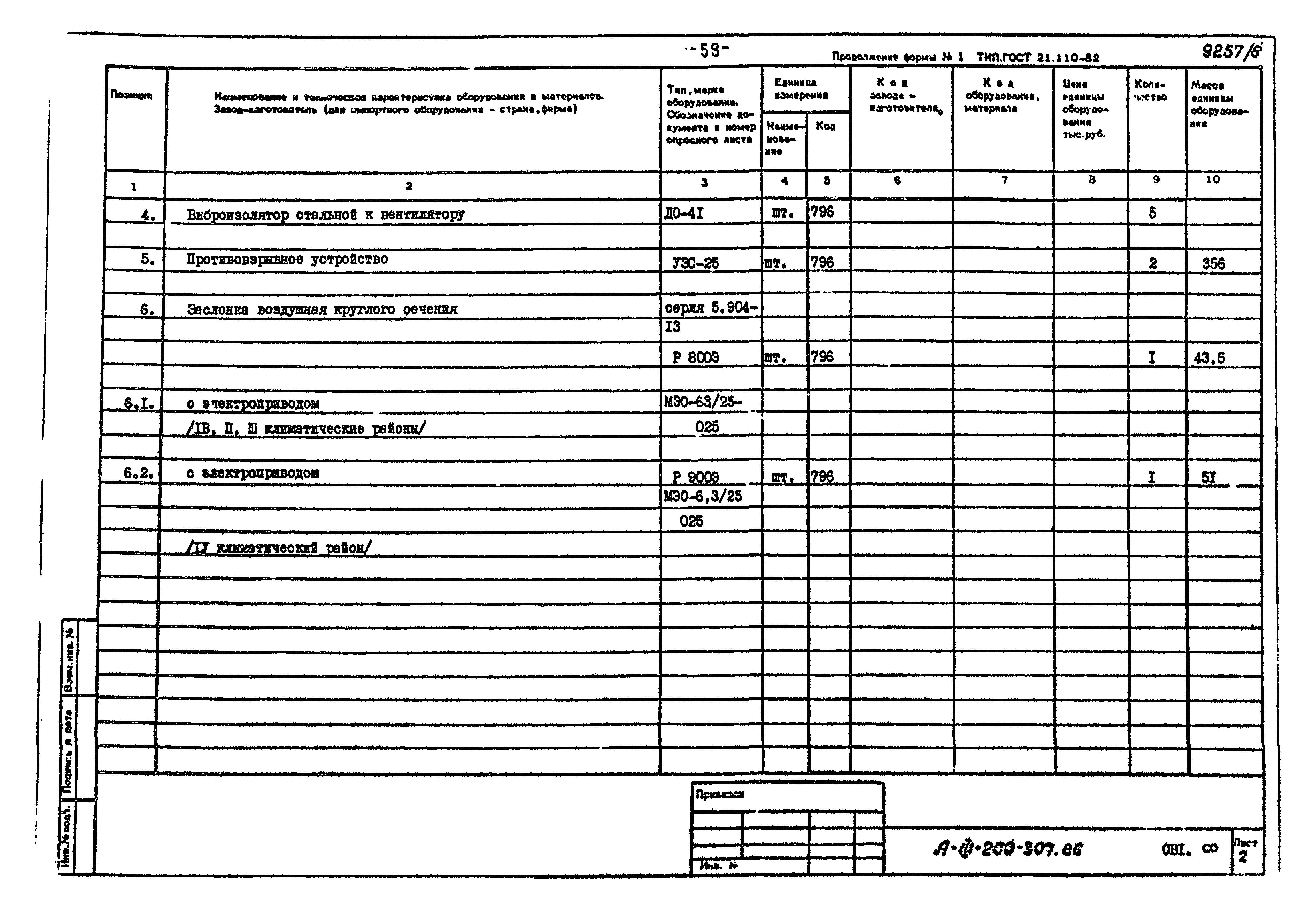 Типовой проект А-III-200-307.86