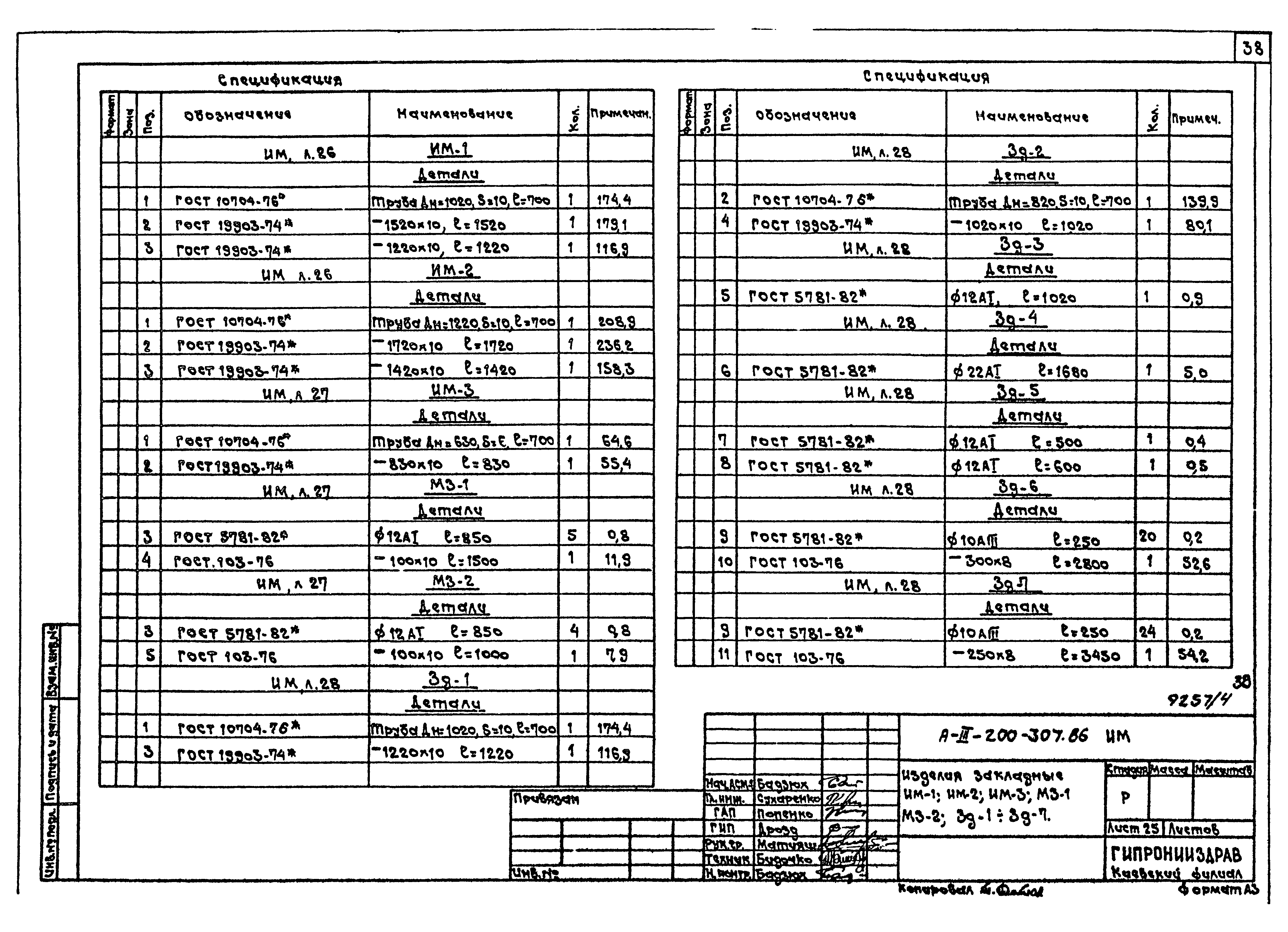 Типовой проект А-III-200-307.86