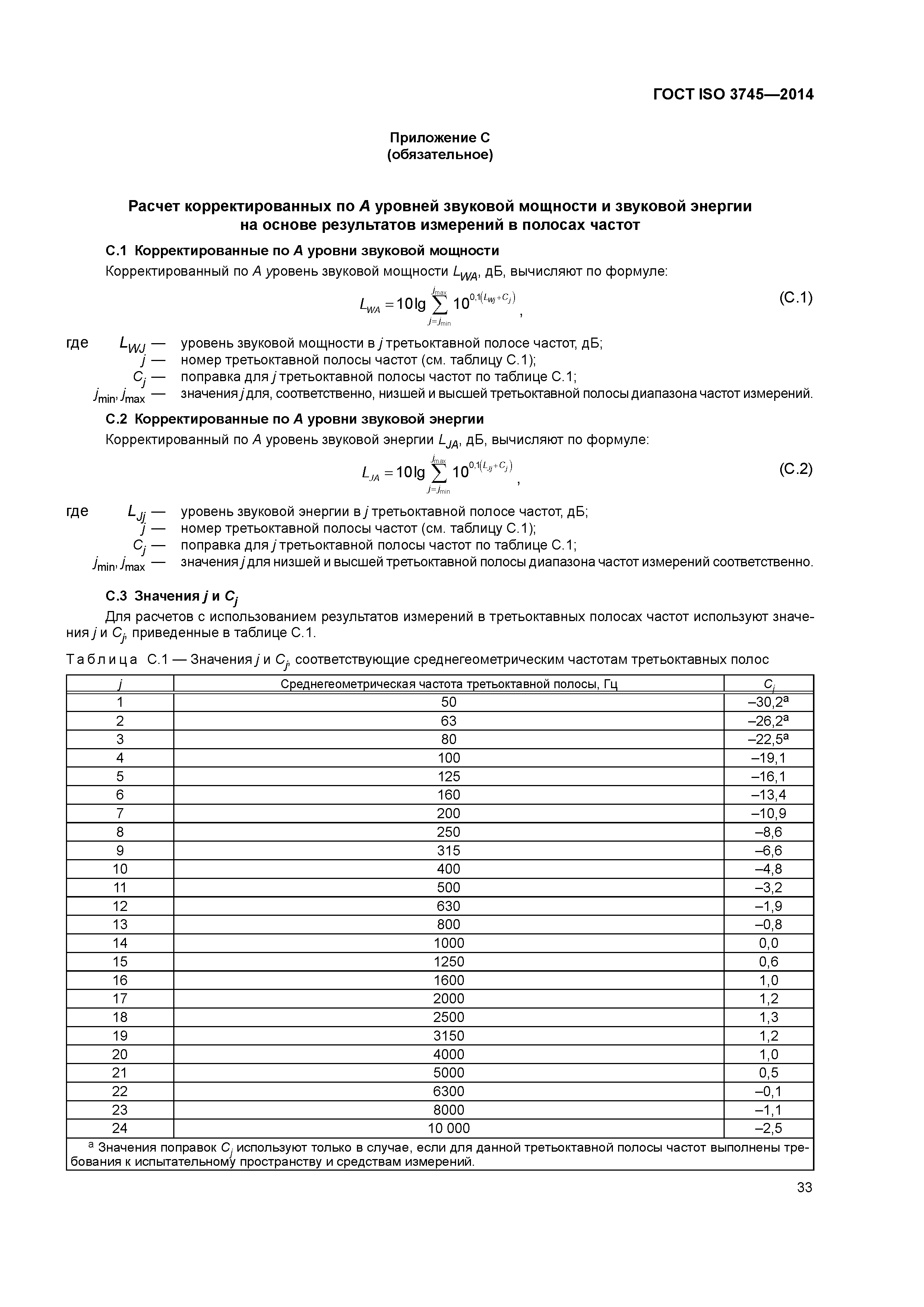 ГОСТ ISO 3745-2014