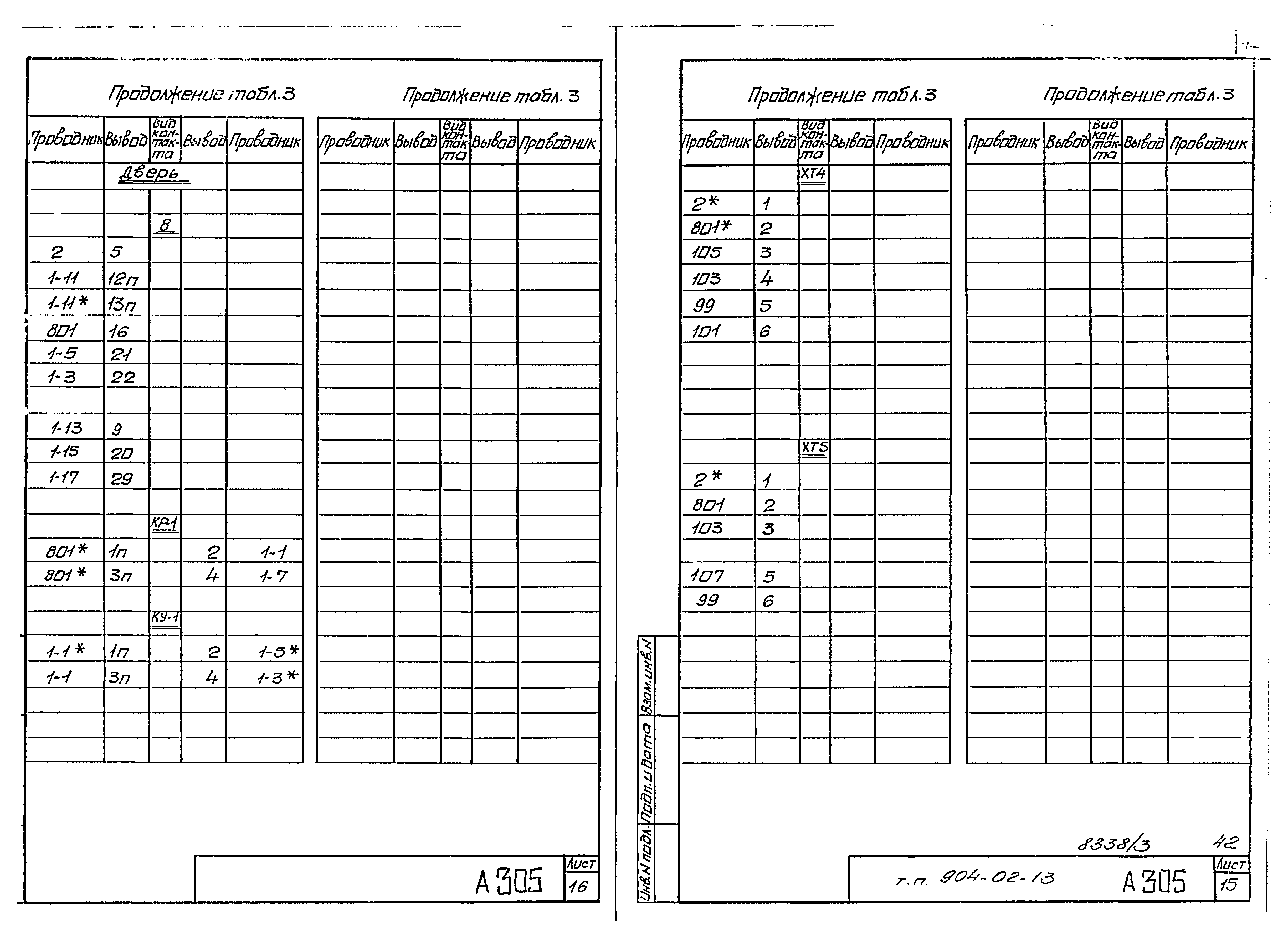 Типовые проектные решения 904-02-13