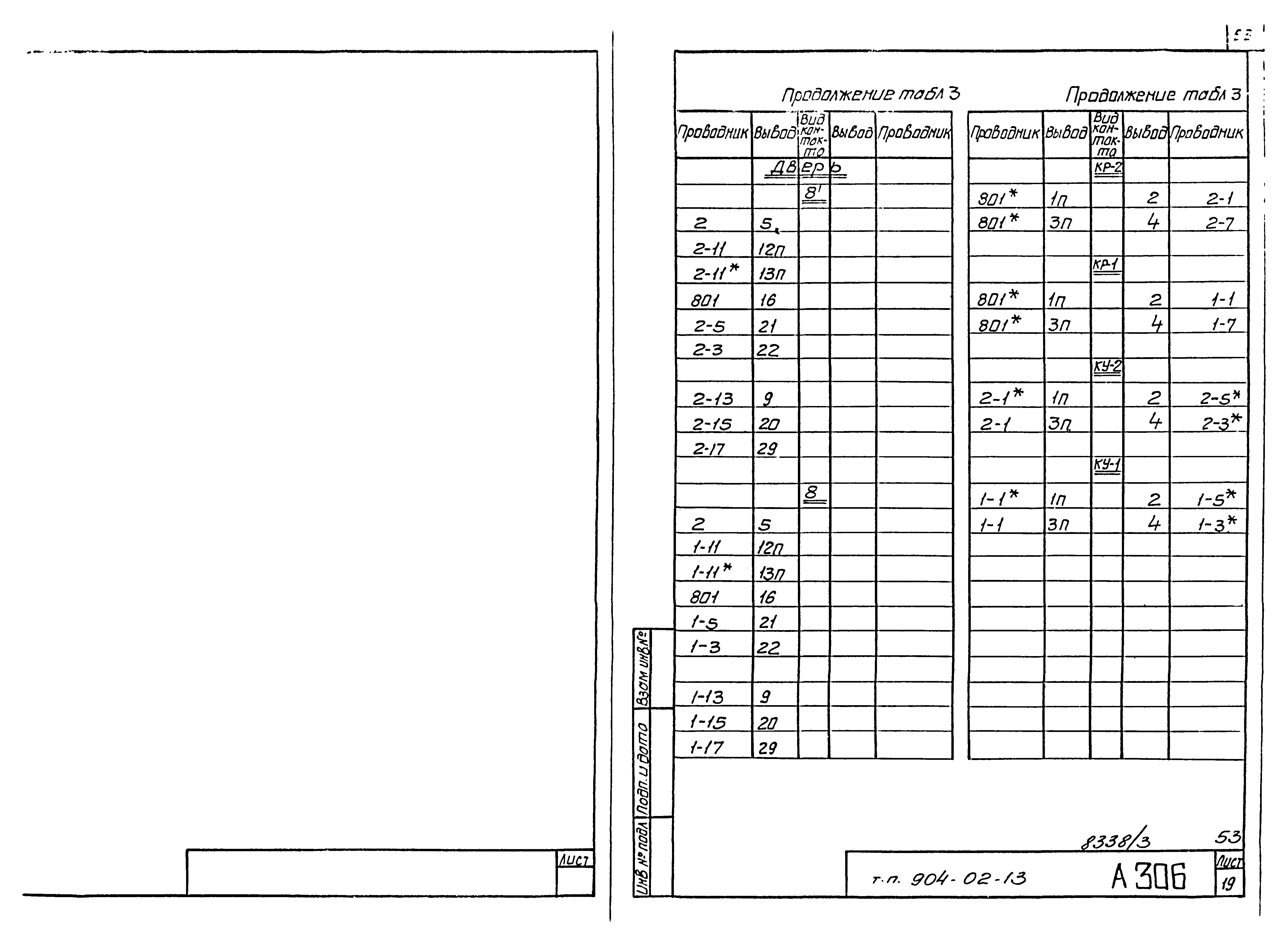 Типовые проектные решения 904-02-13