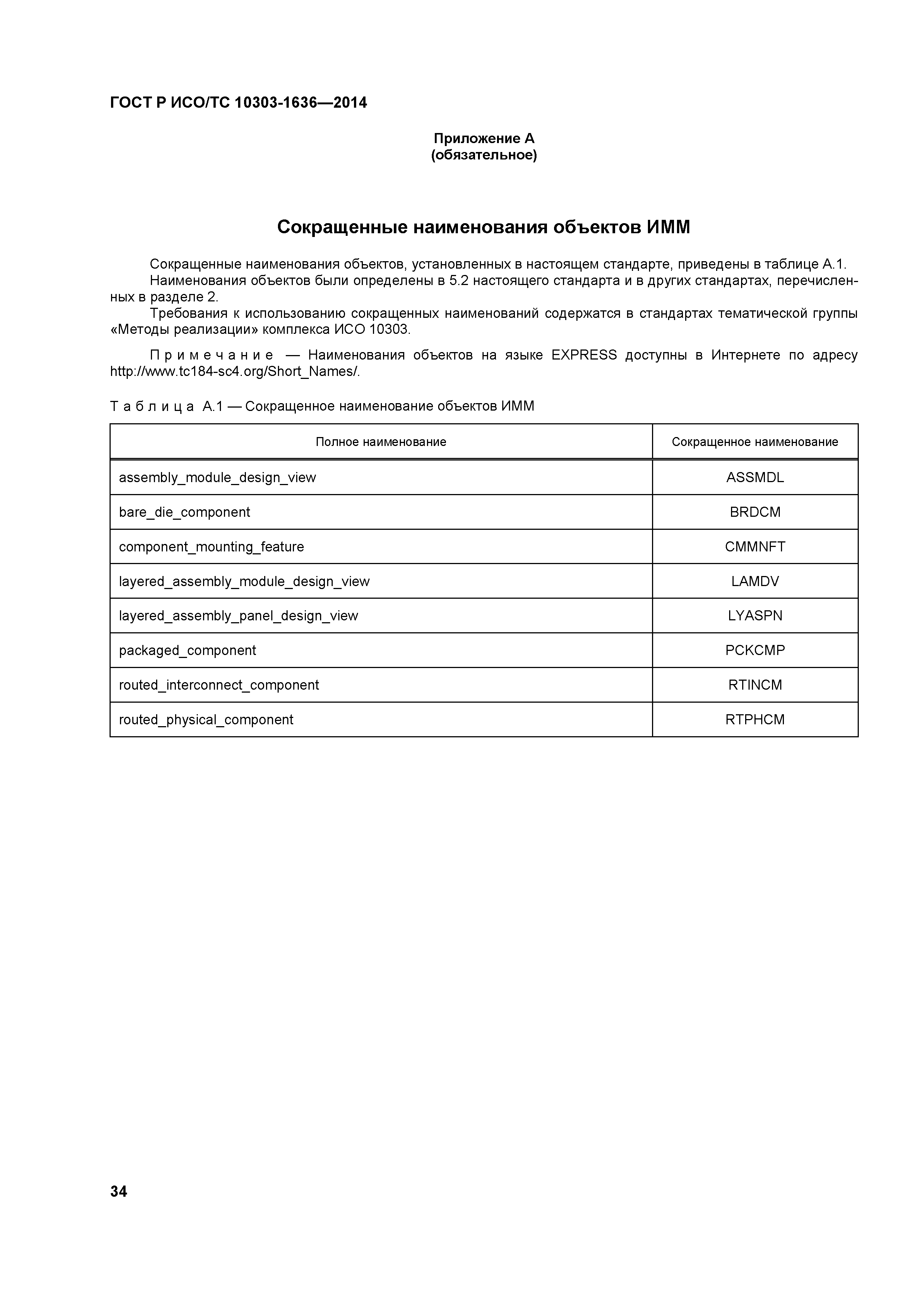 ГОСТ Р ИСО/ТС 10303-1636-2014