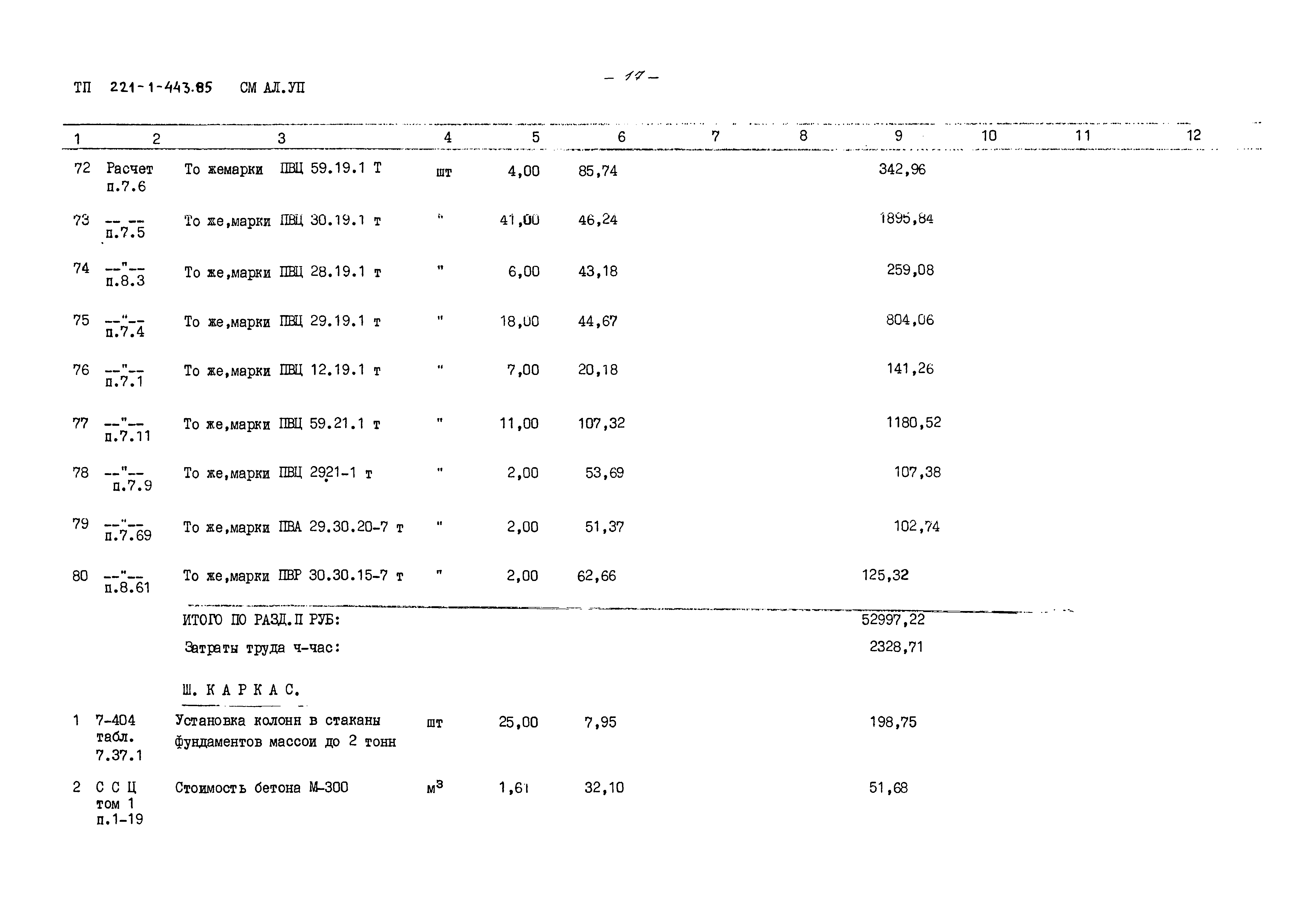 Типовой проект 221-1-443.85