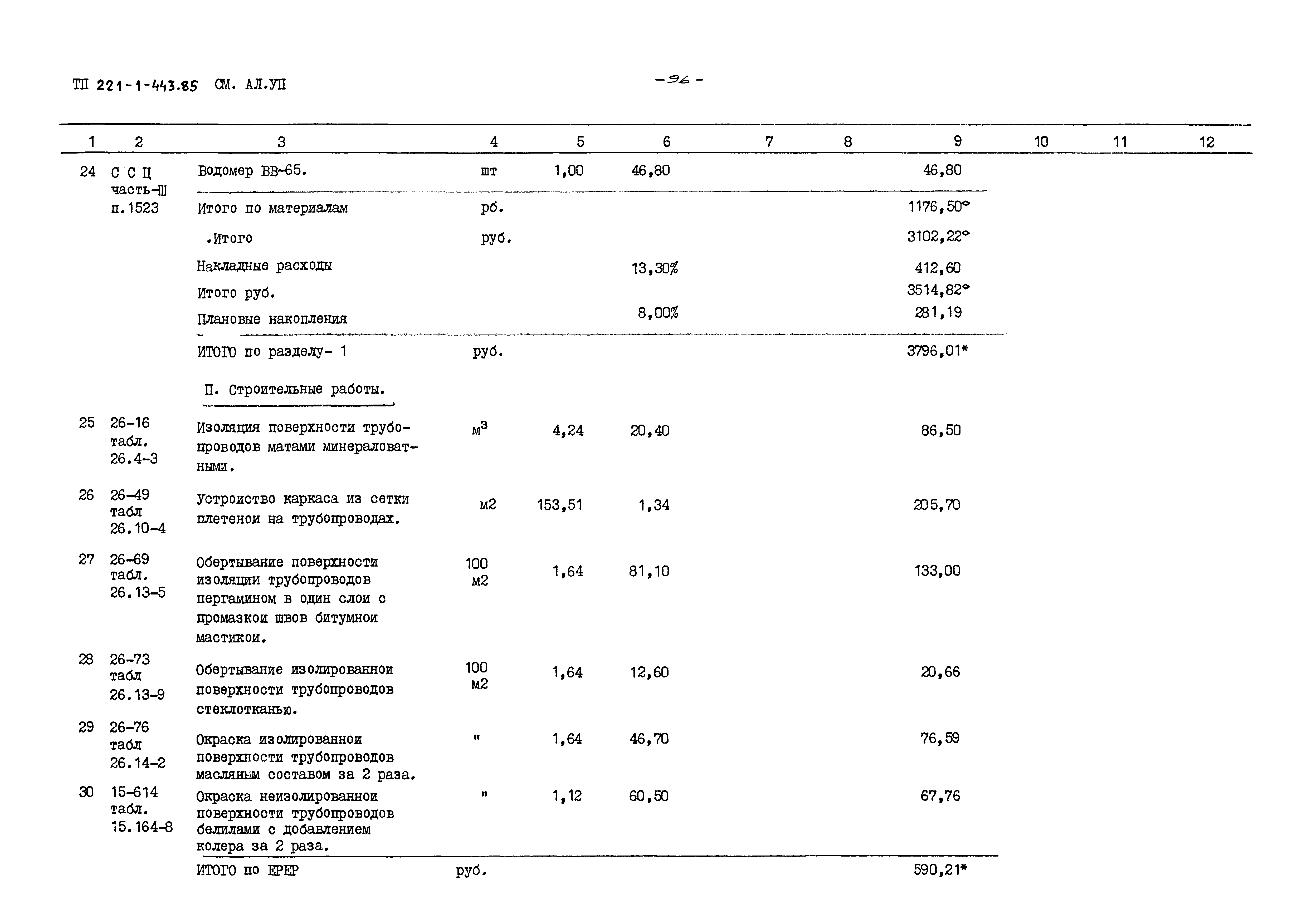 Типовой проект 221-1-443.85