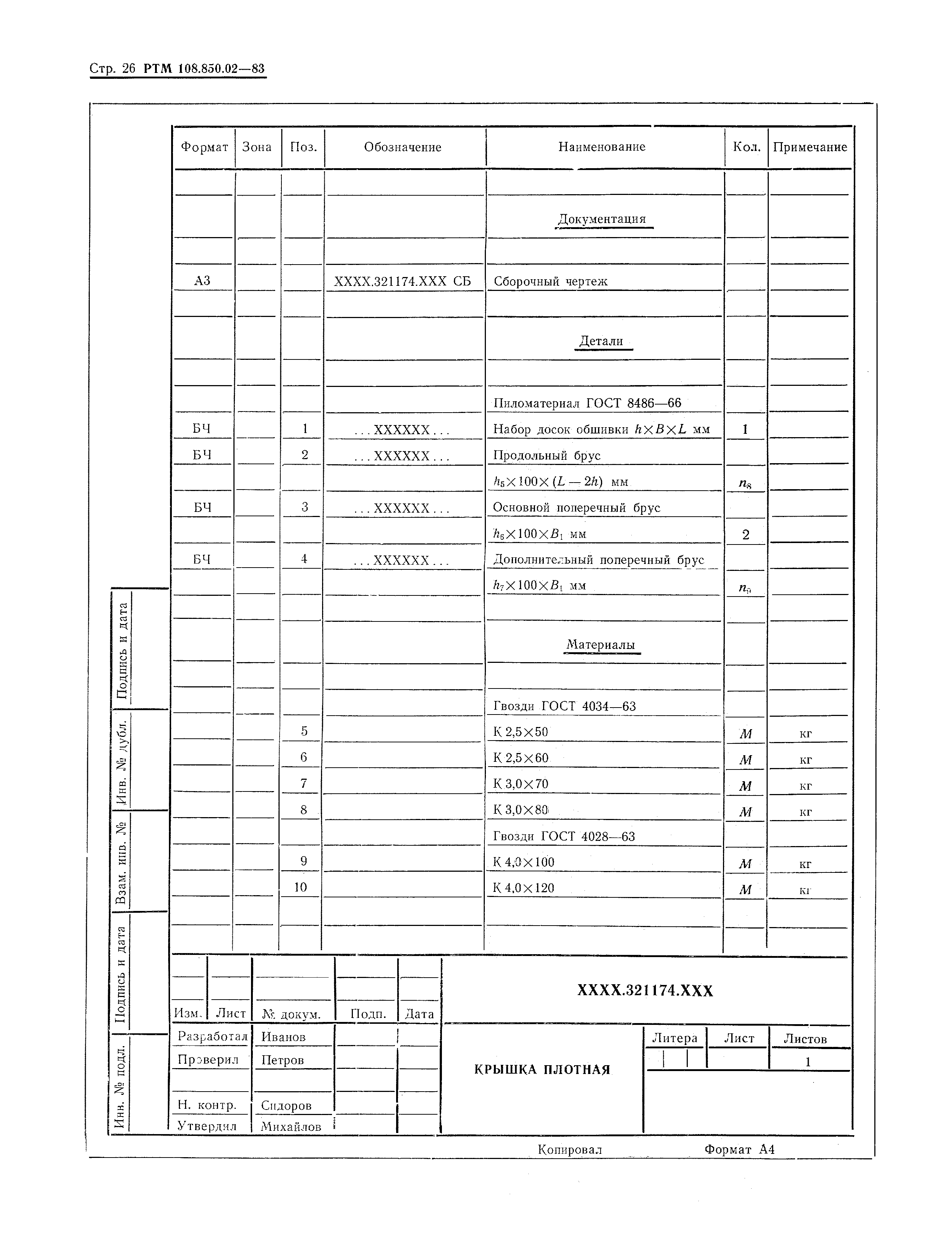 РТМ 108.850.02-83