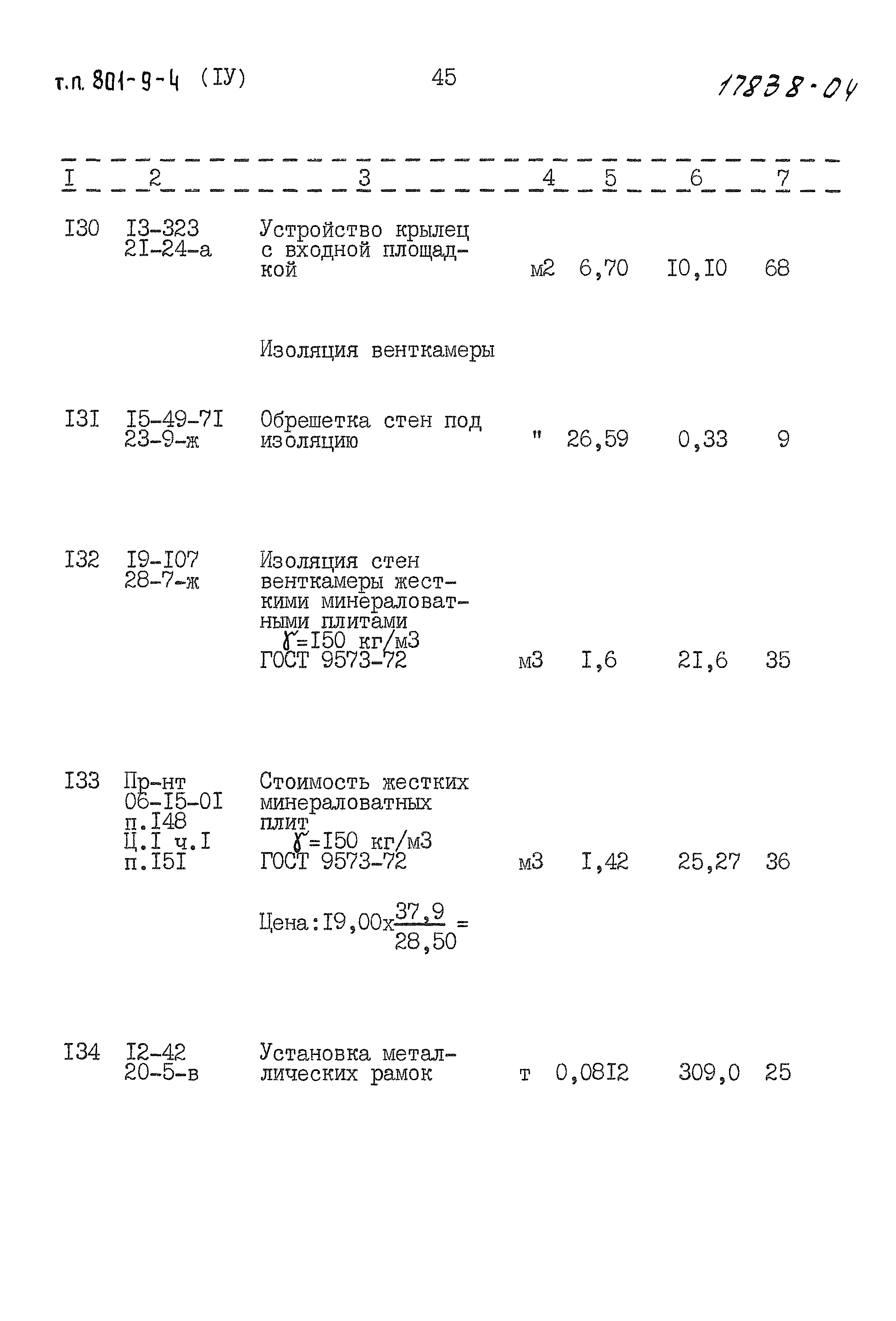 Типовой проект 801-9-4