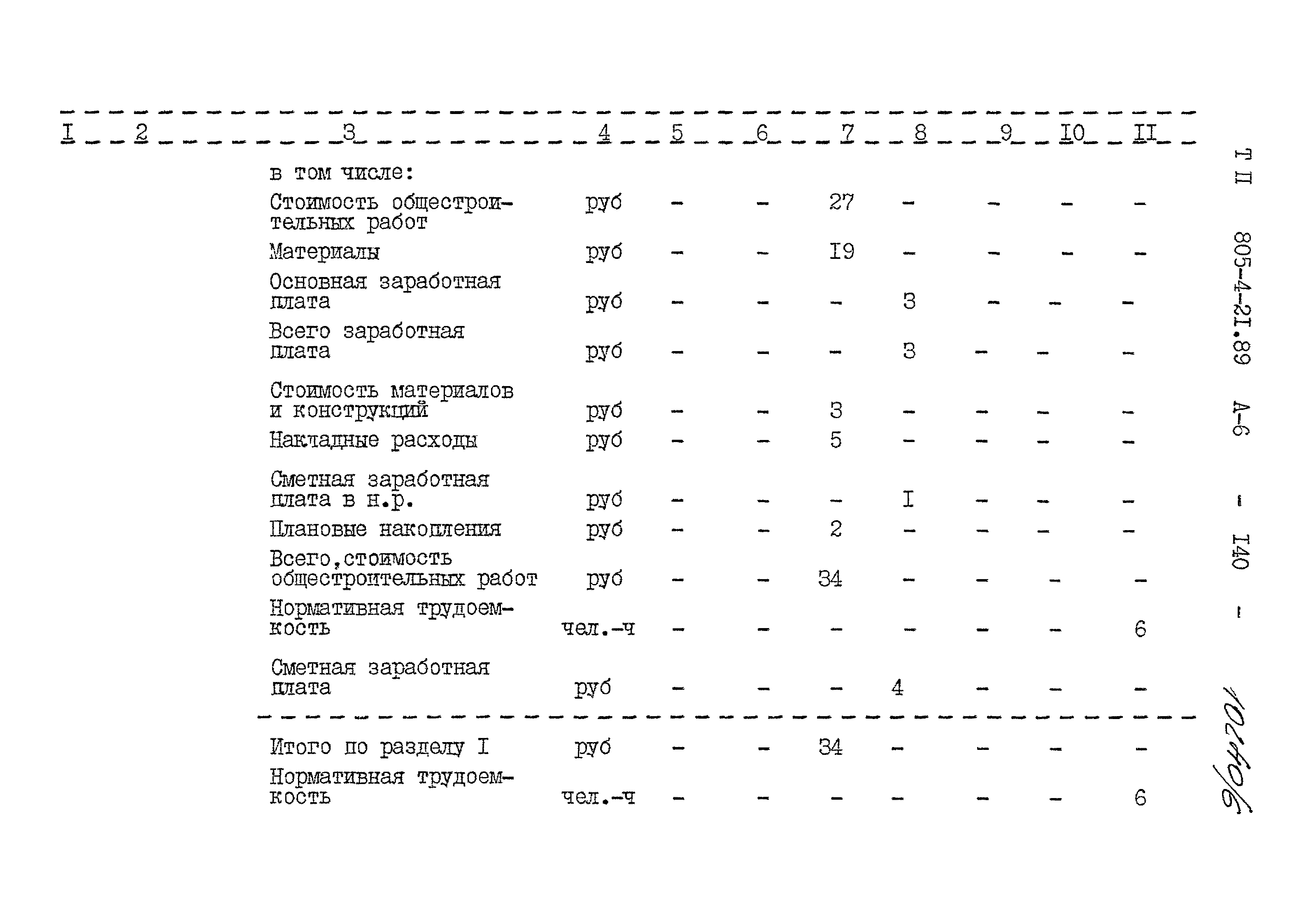 Типовой проект 805-4-21.89