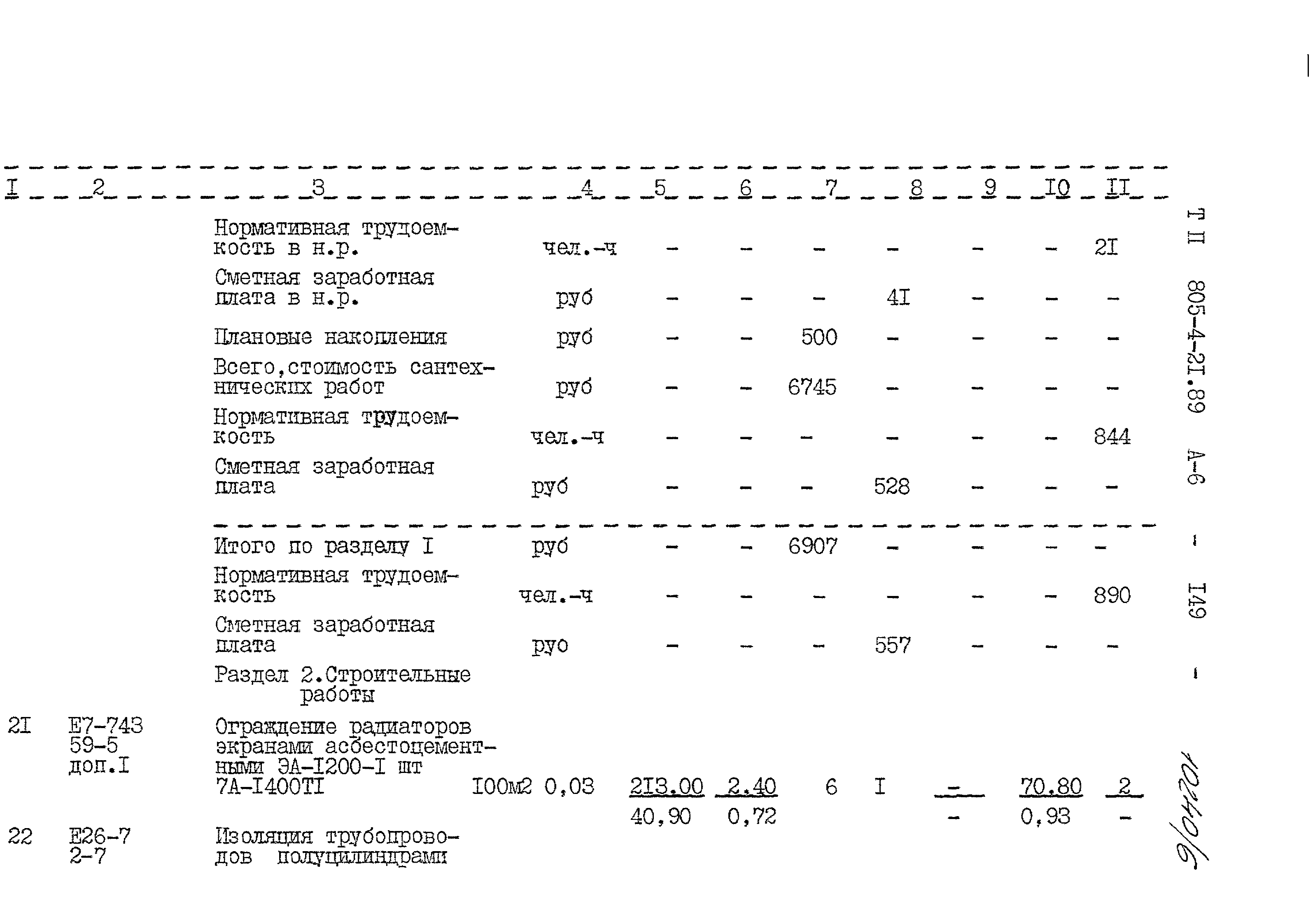 Типовой проект 805-4-21.89