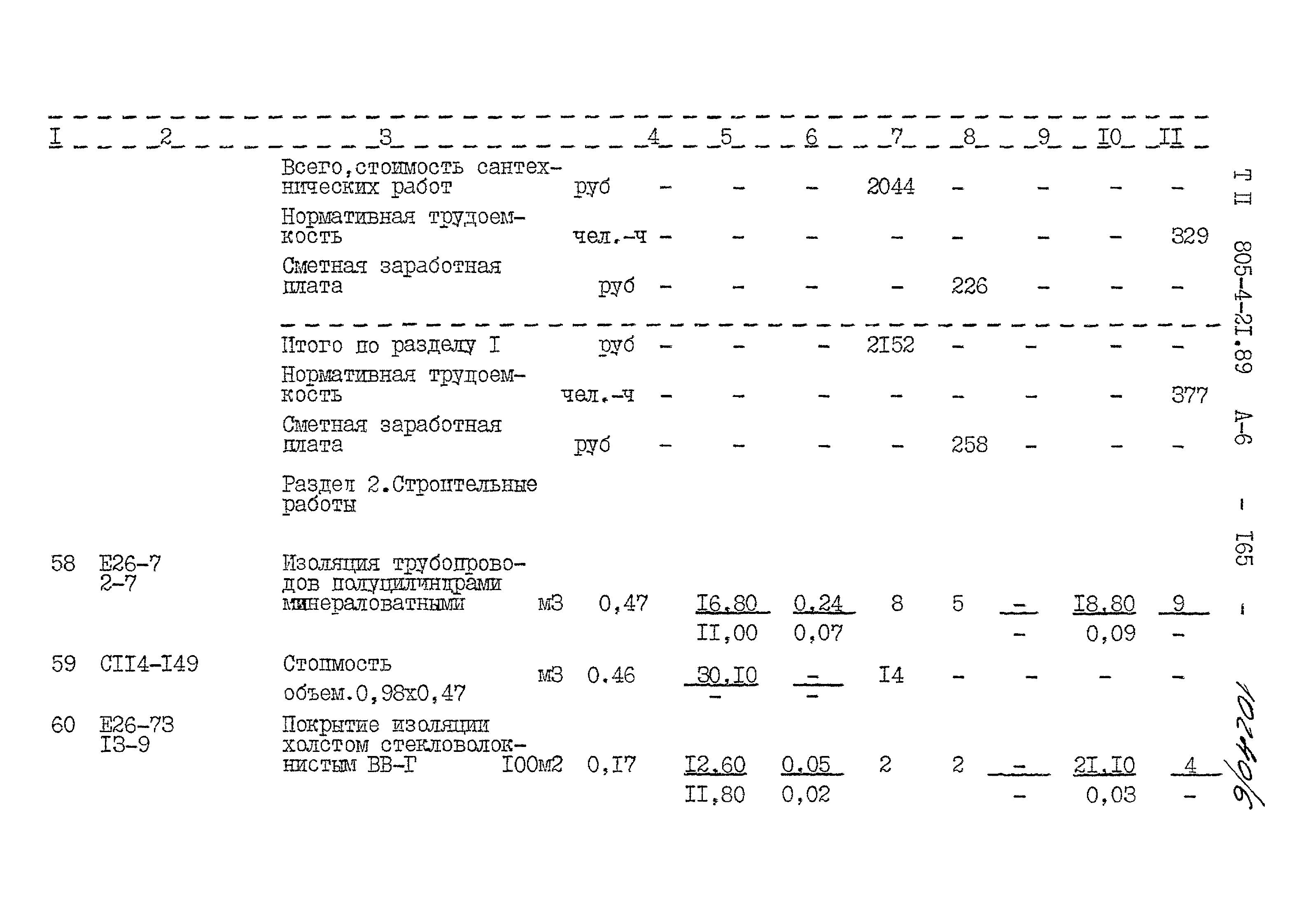 Типовой проект 805-4-21.89