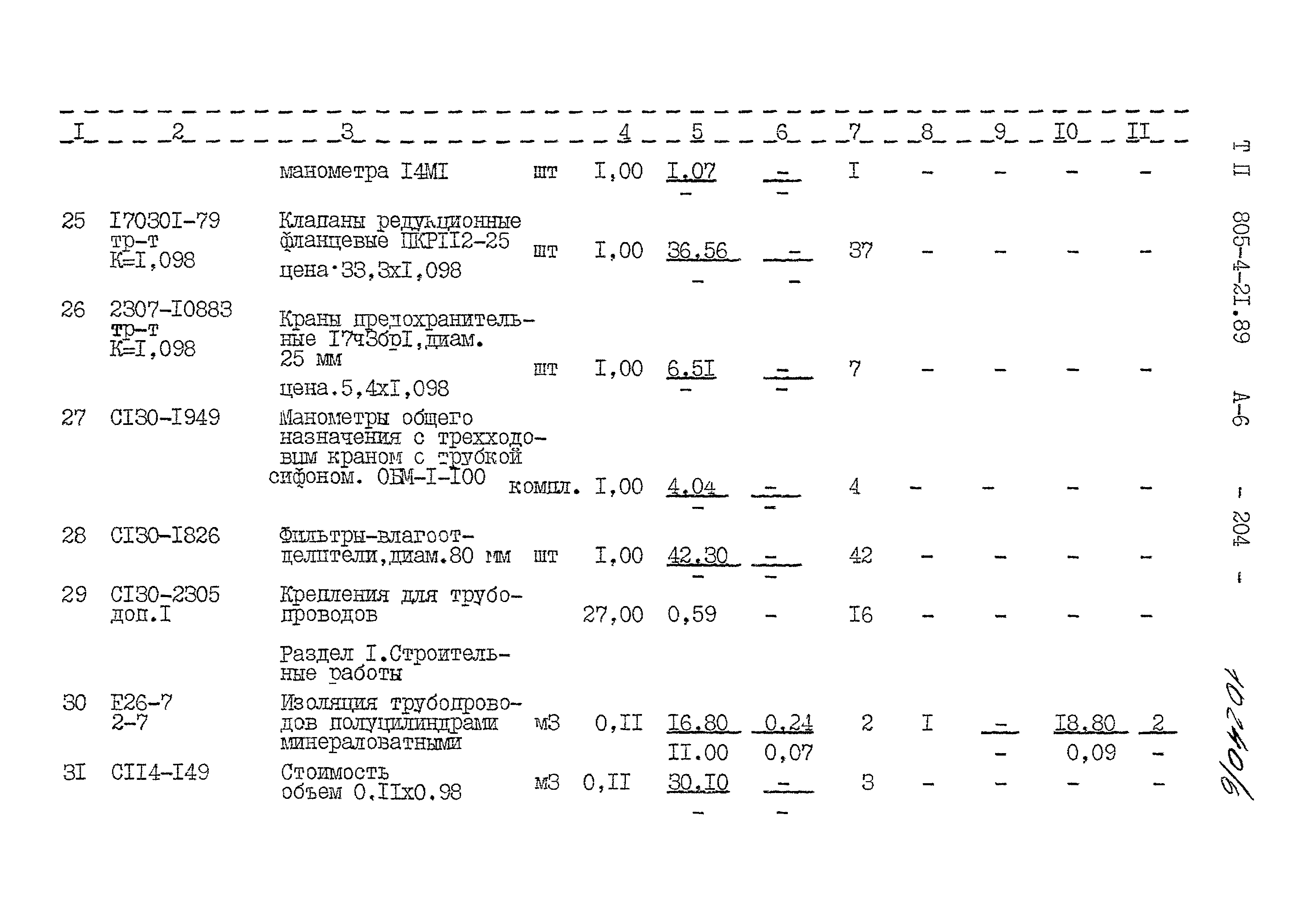 Типовой проект 805-4-21.89