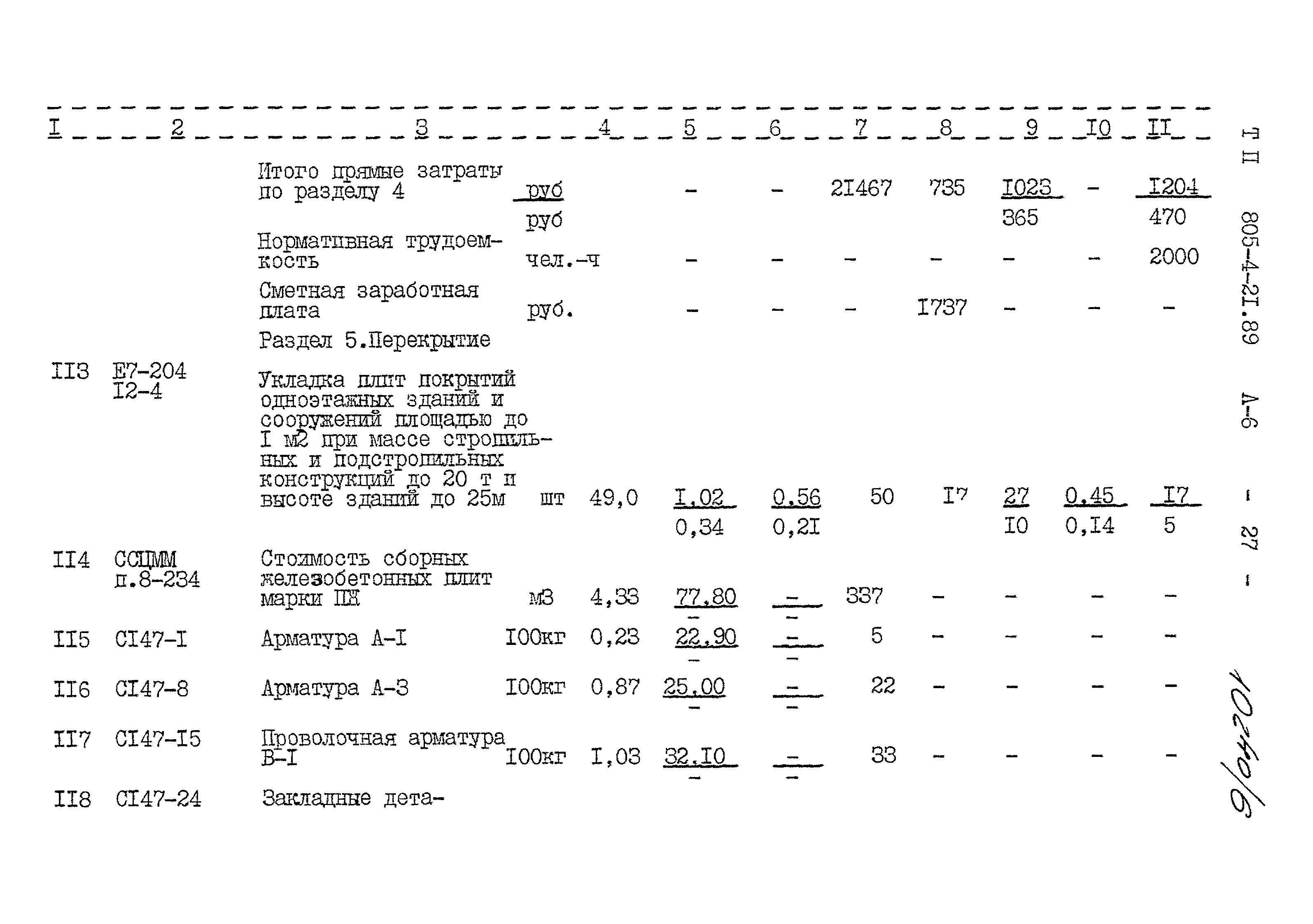 Типовой проект 805-4-21.89