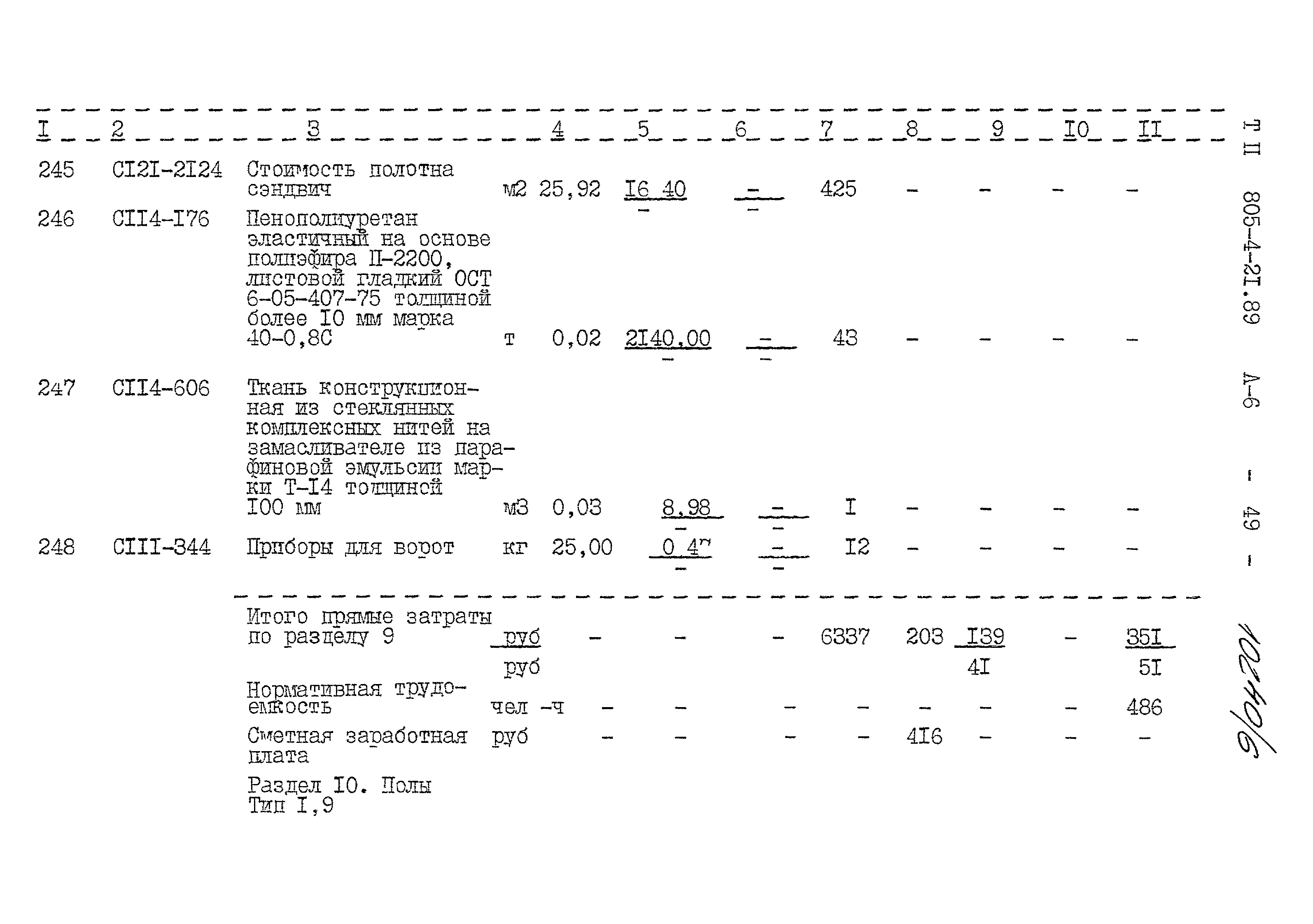 Типовой проект 805-4-21.89