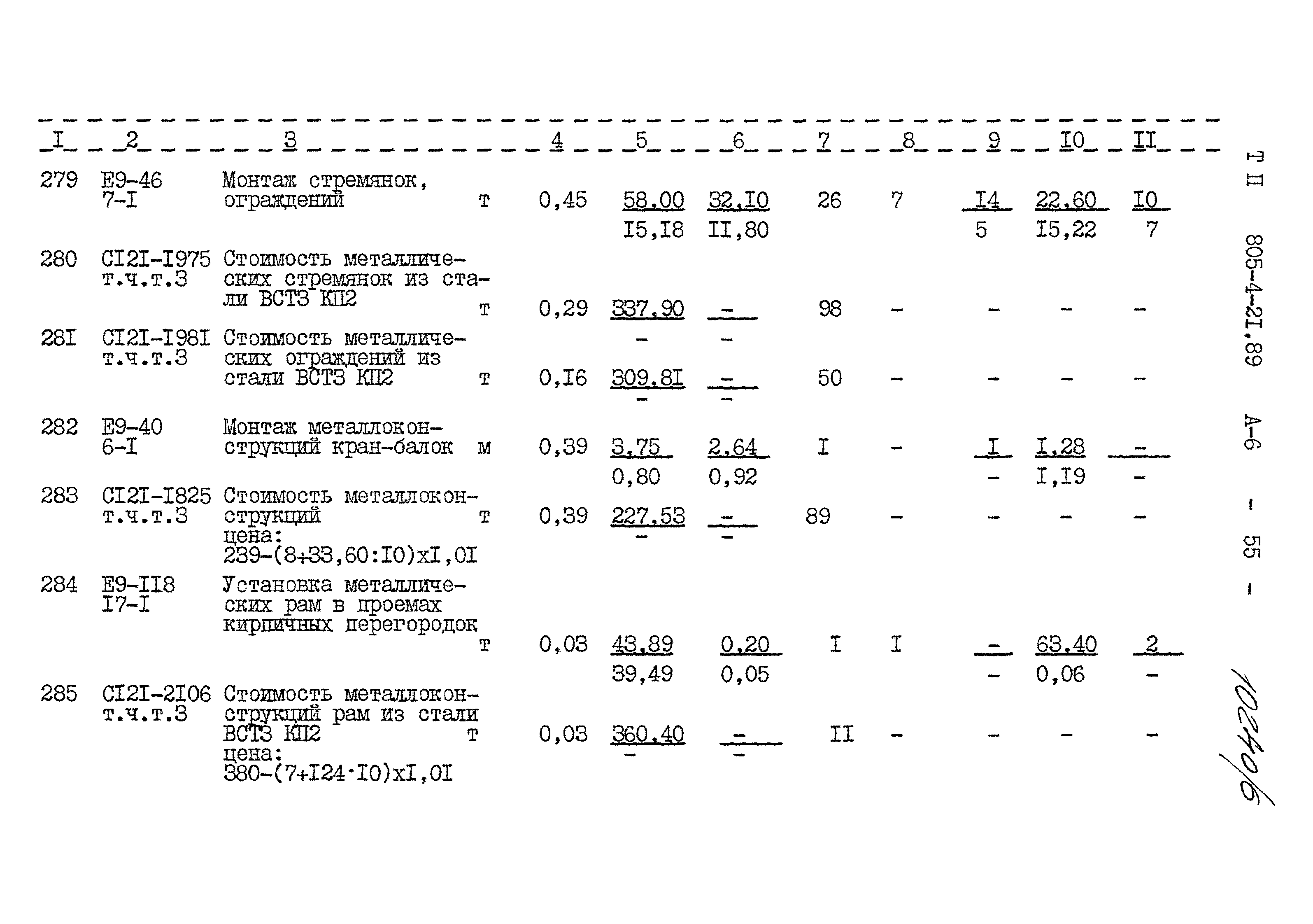 Типовой проект 805-4-21.89