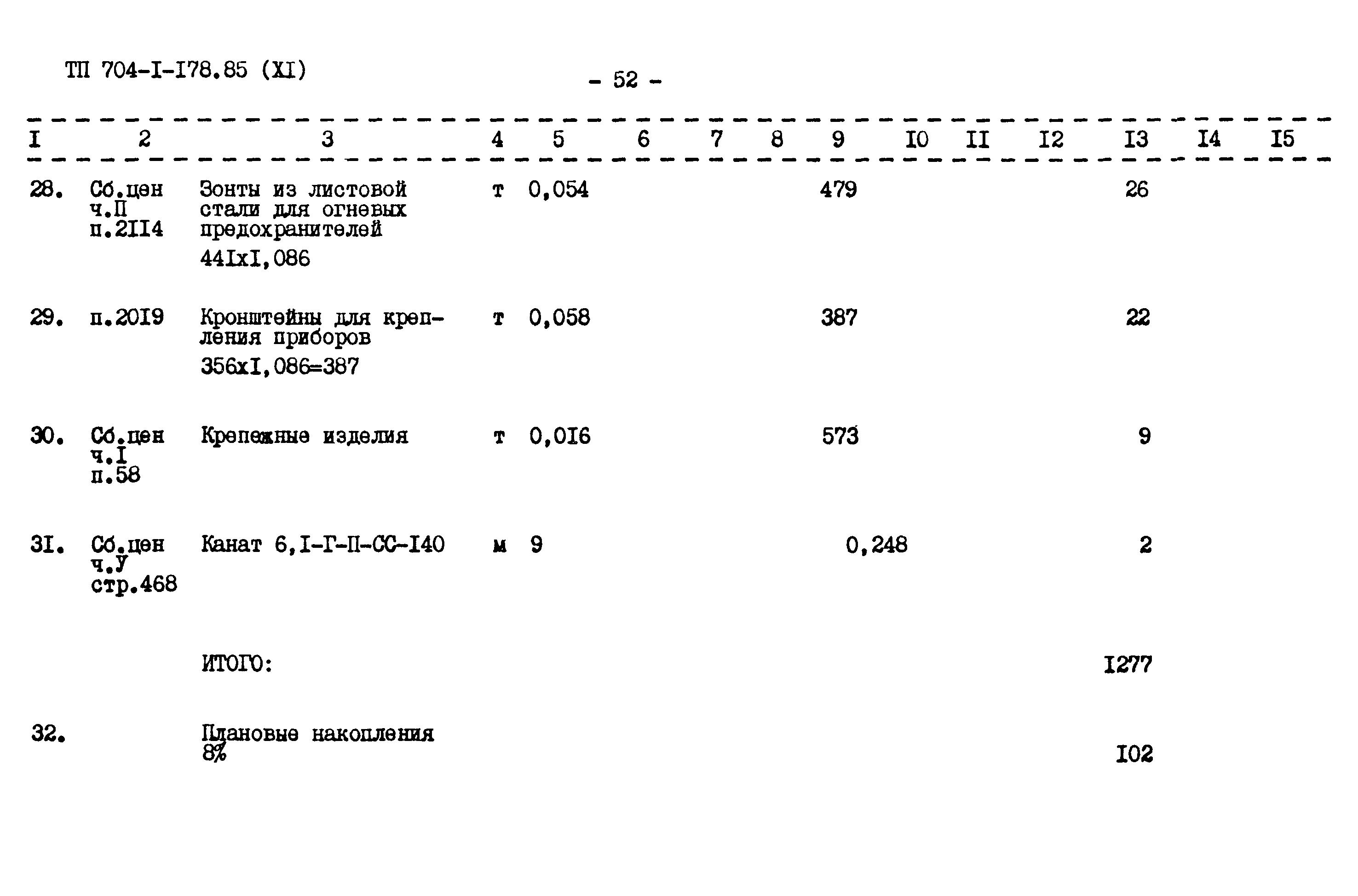 Типовой проект 704-1-178.85