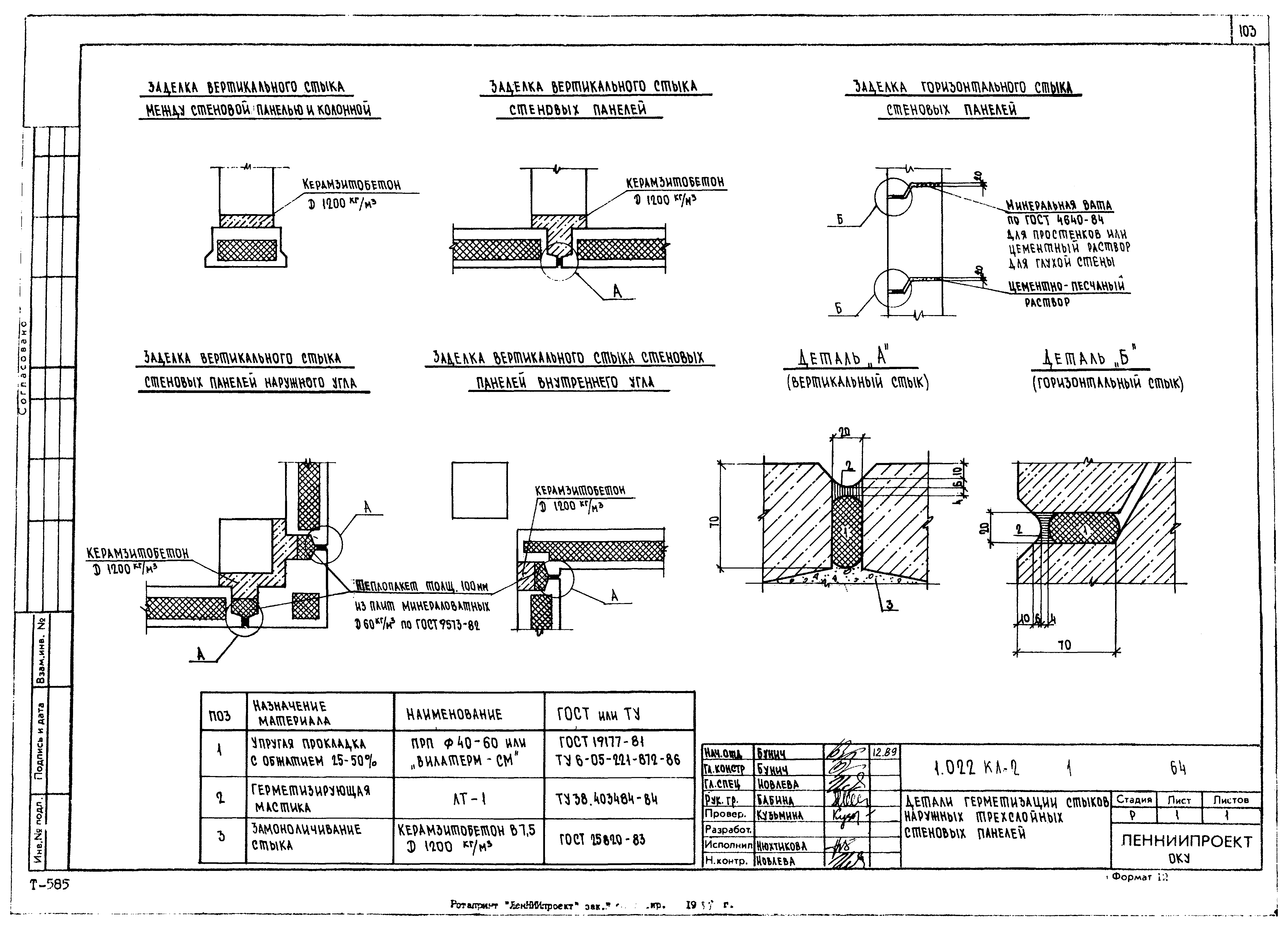 Серия 1.022 КЛ-2