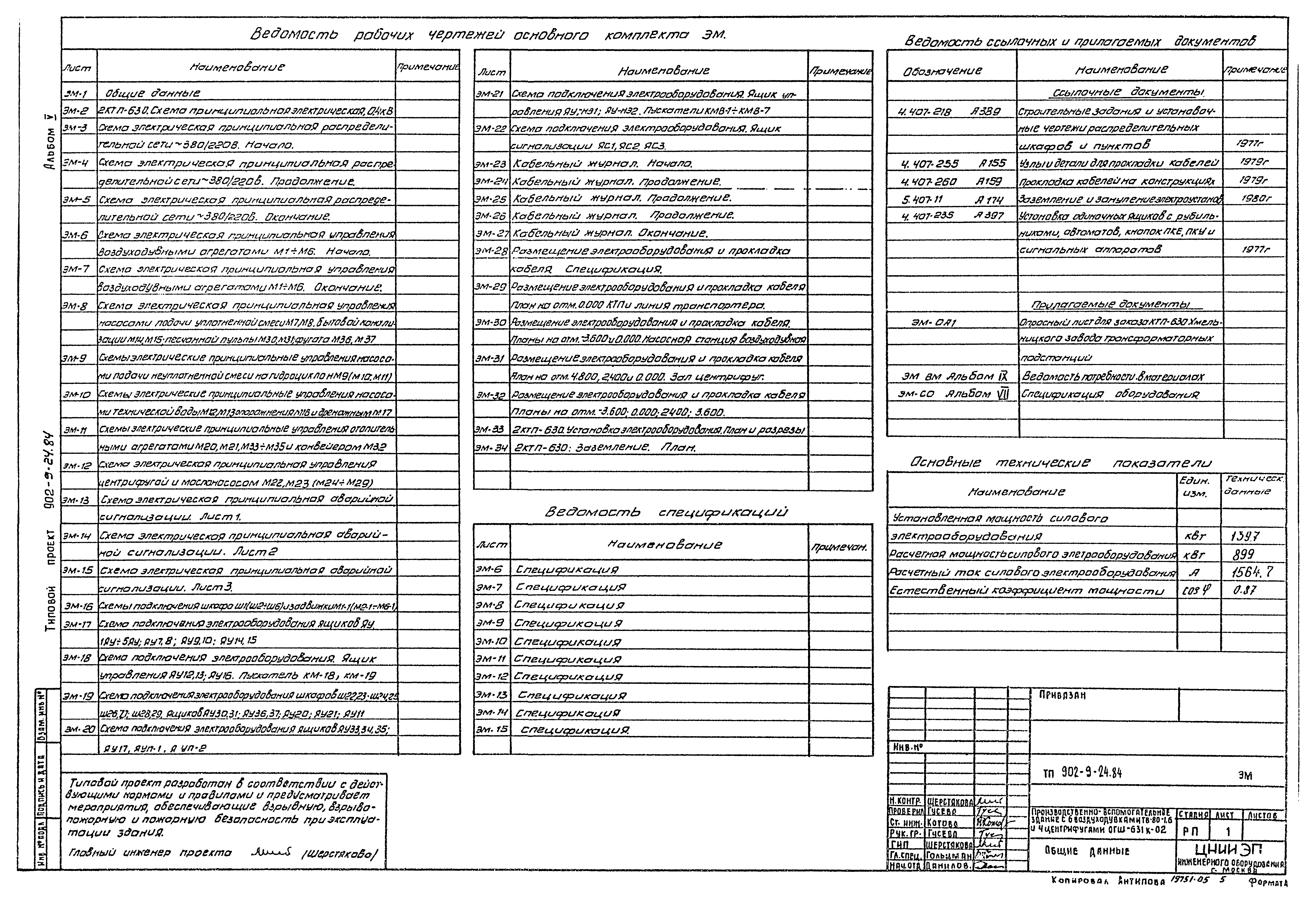 Типовой проект 902-9-24.84