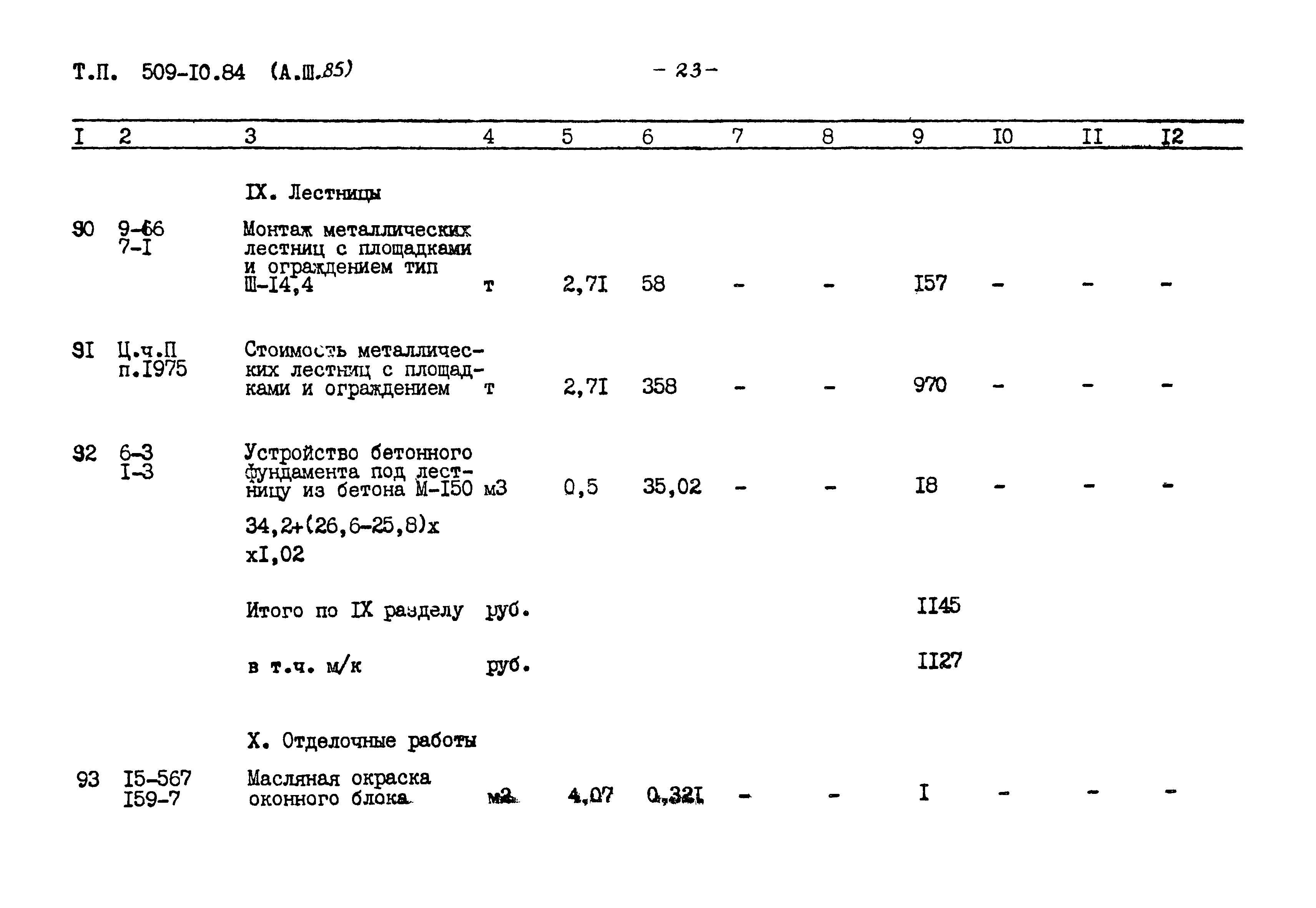 Типовой проект 509-10.84