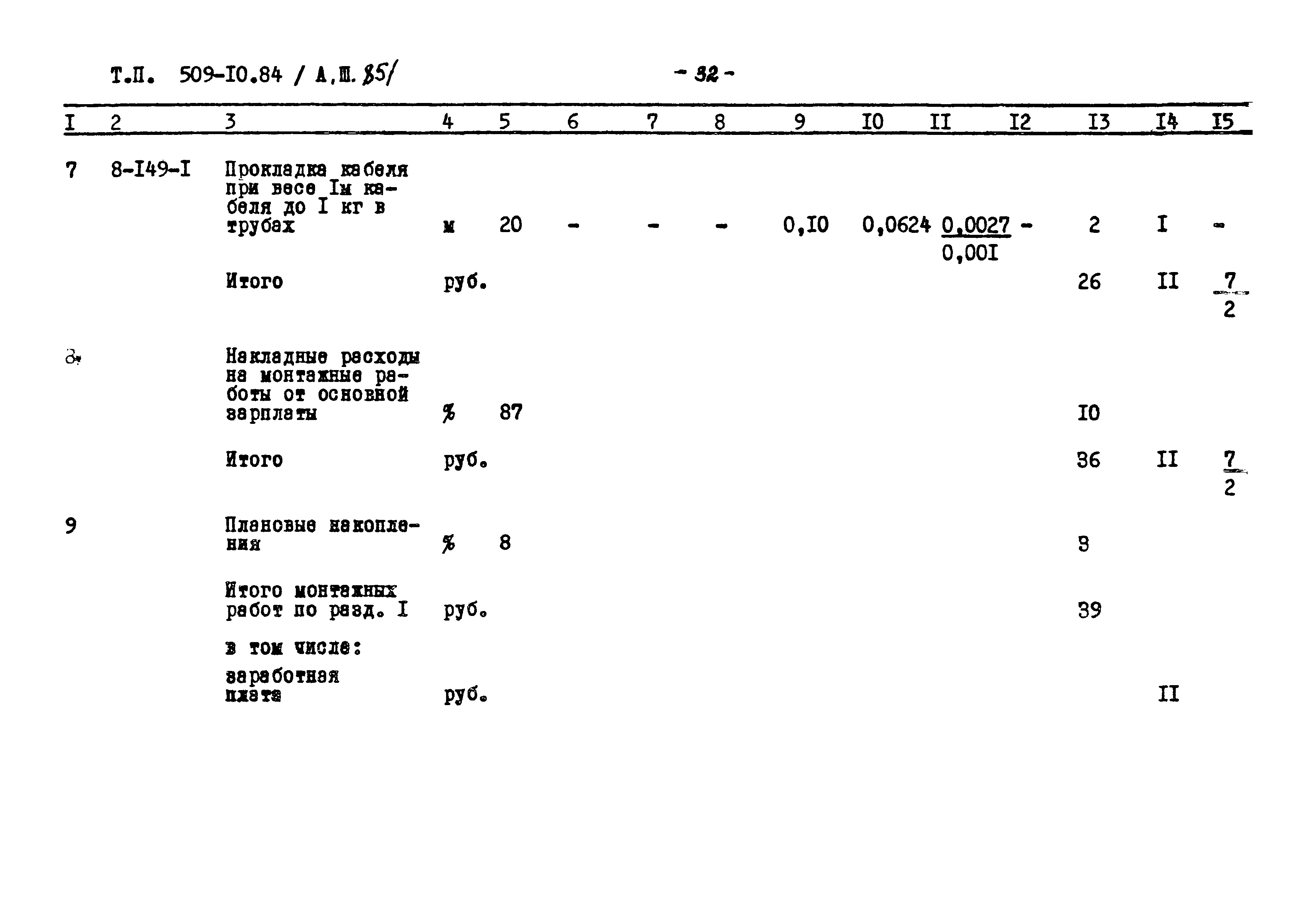 Типовой проект 509-10.84