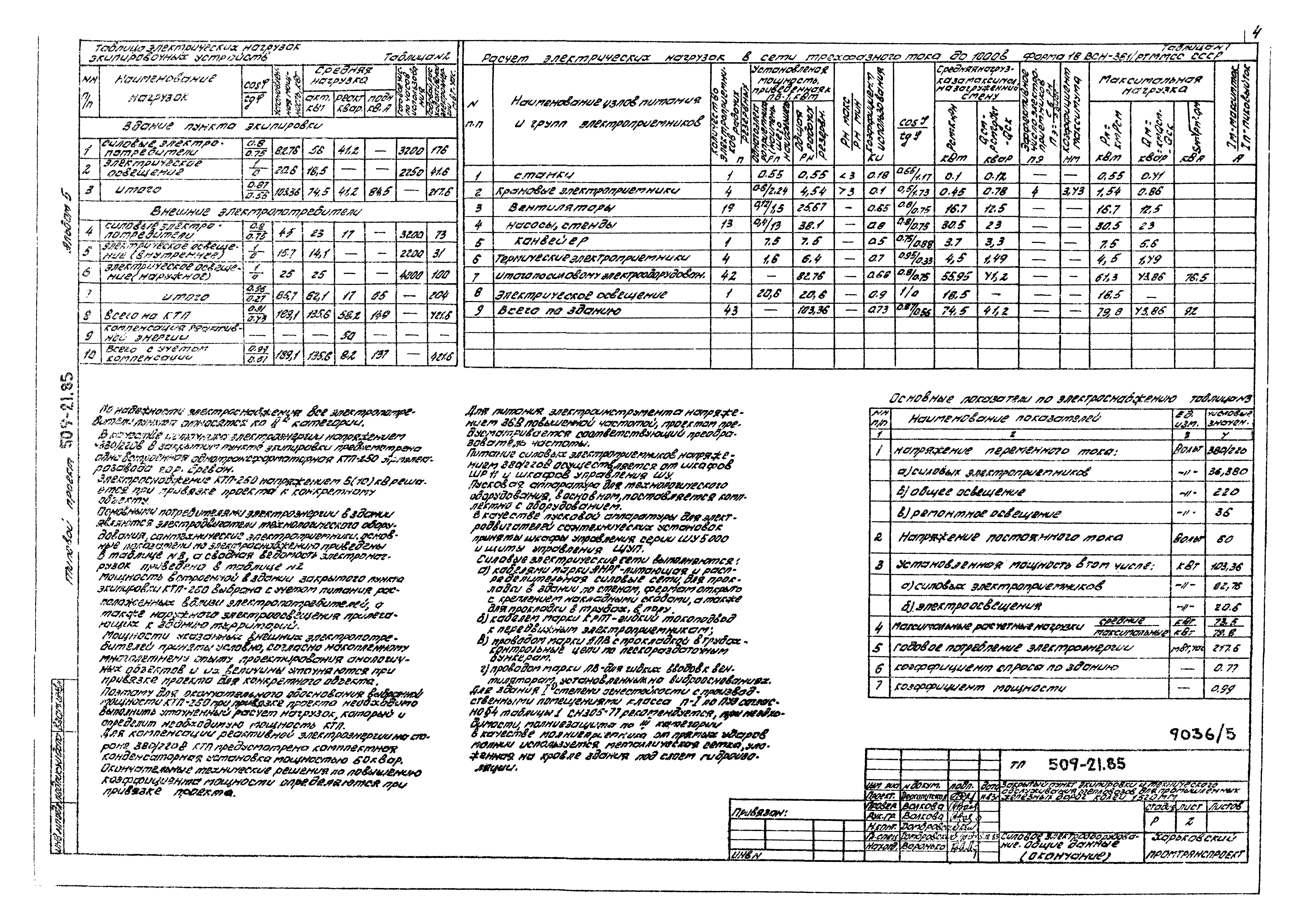 Типовой проект 509-21.85