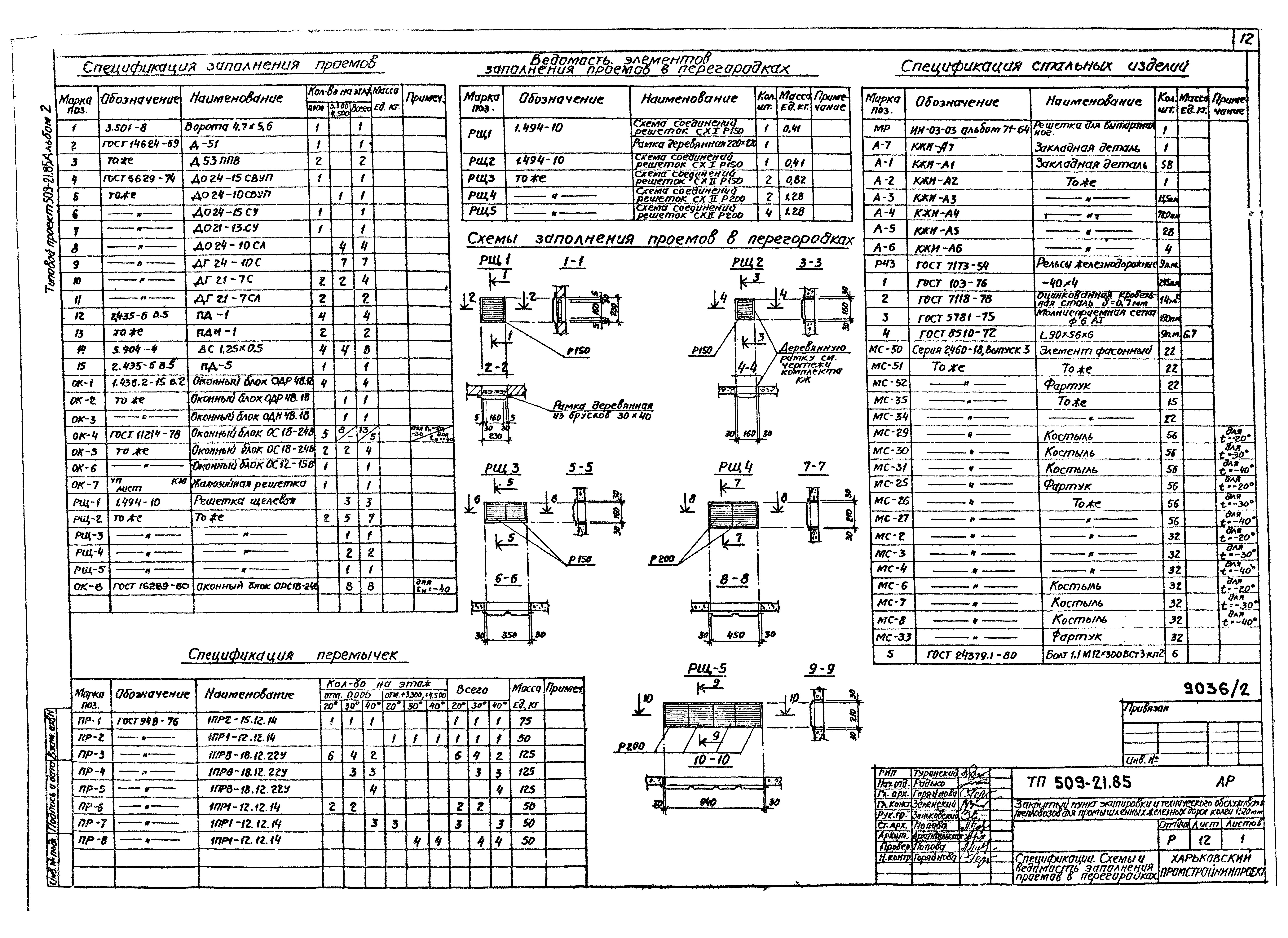 Типовой проект 509-21.85