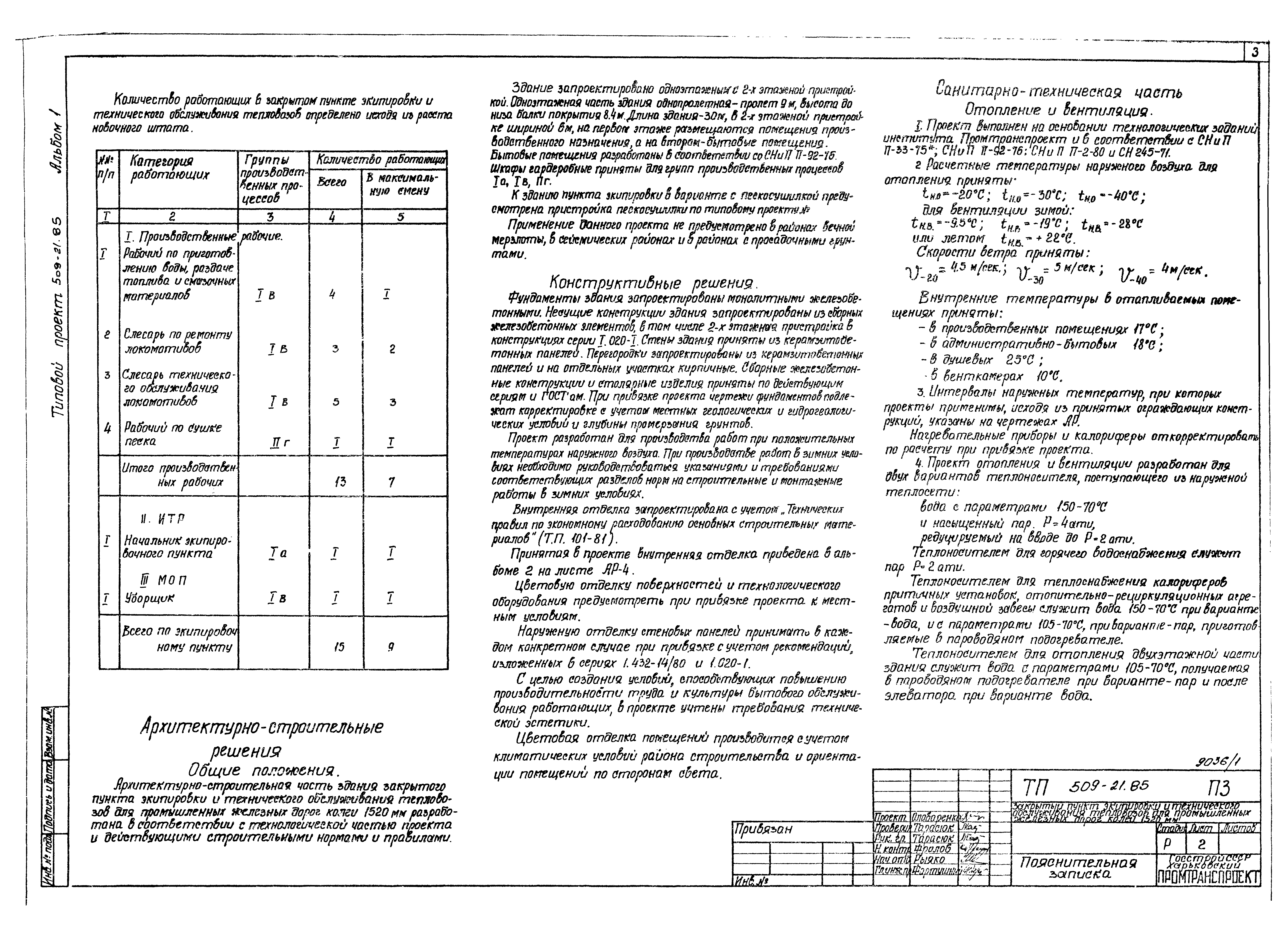 Типовой проект 509-21.85