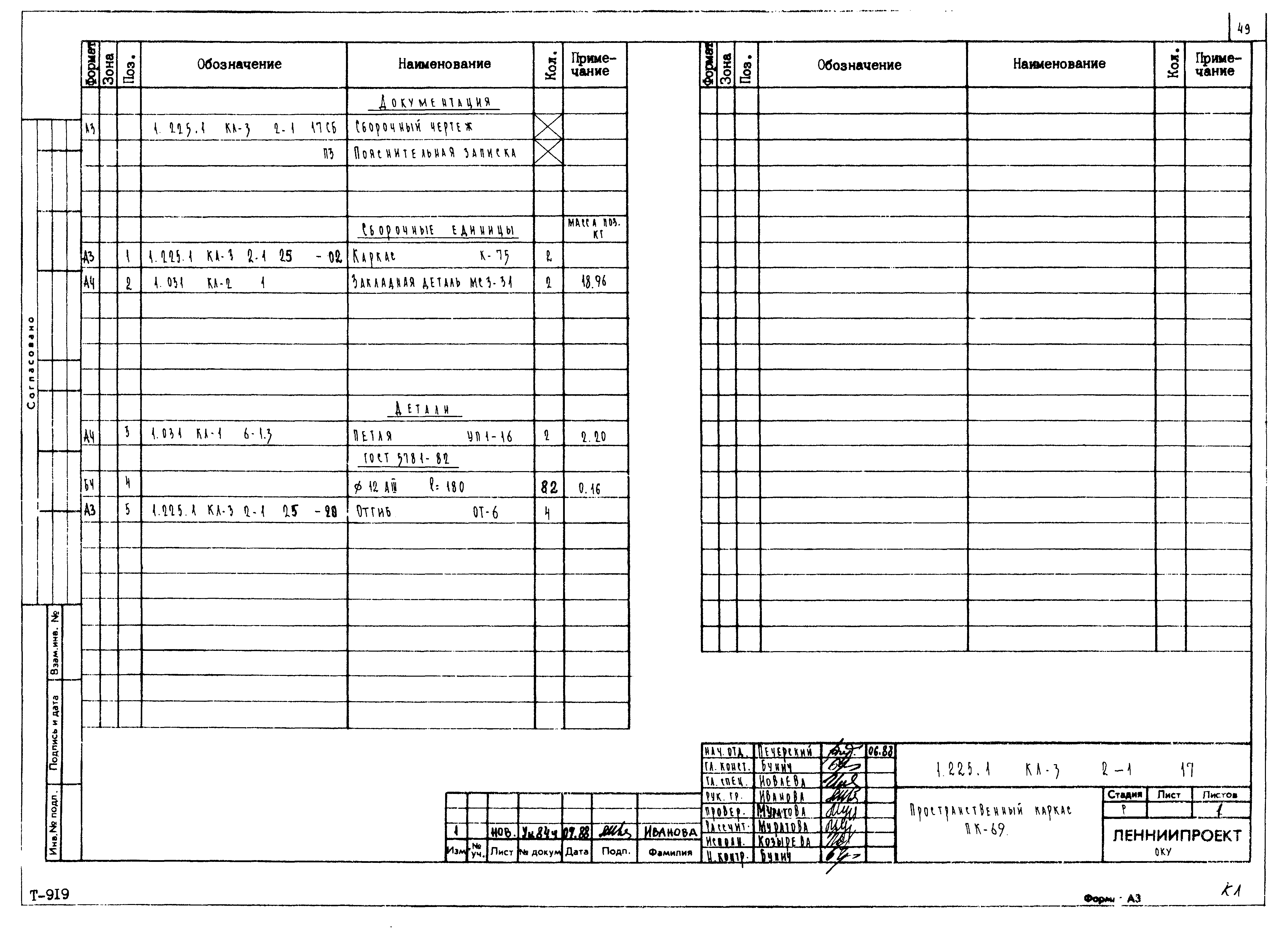 Серия 1.225.1 КЛ-3