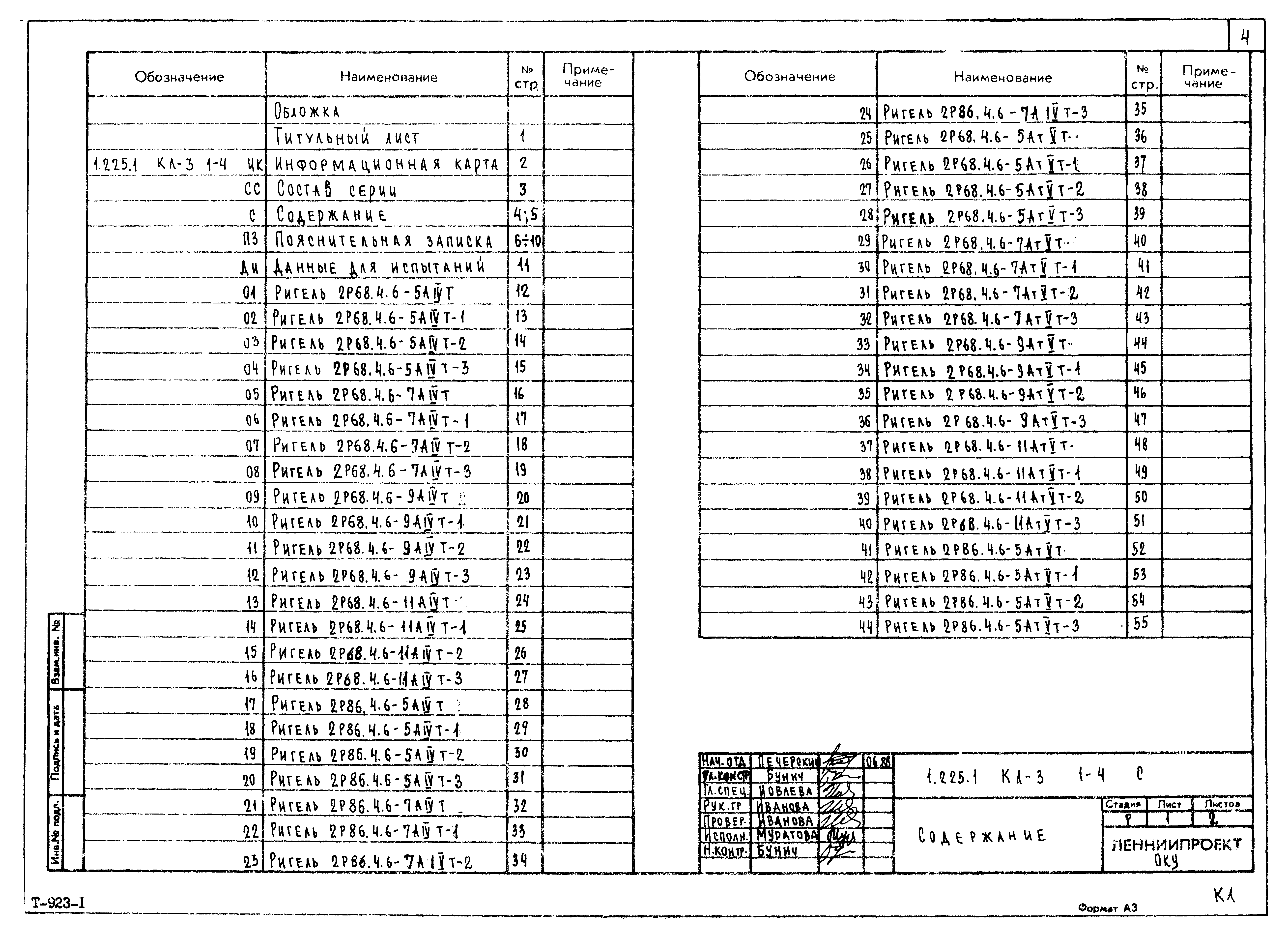 Серия 1.225.1 КЛ-3