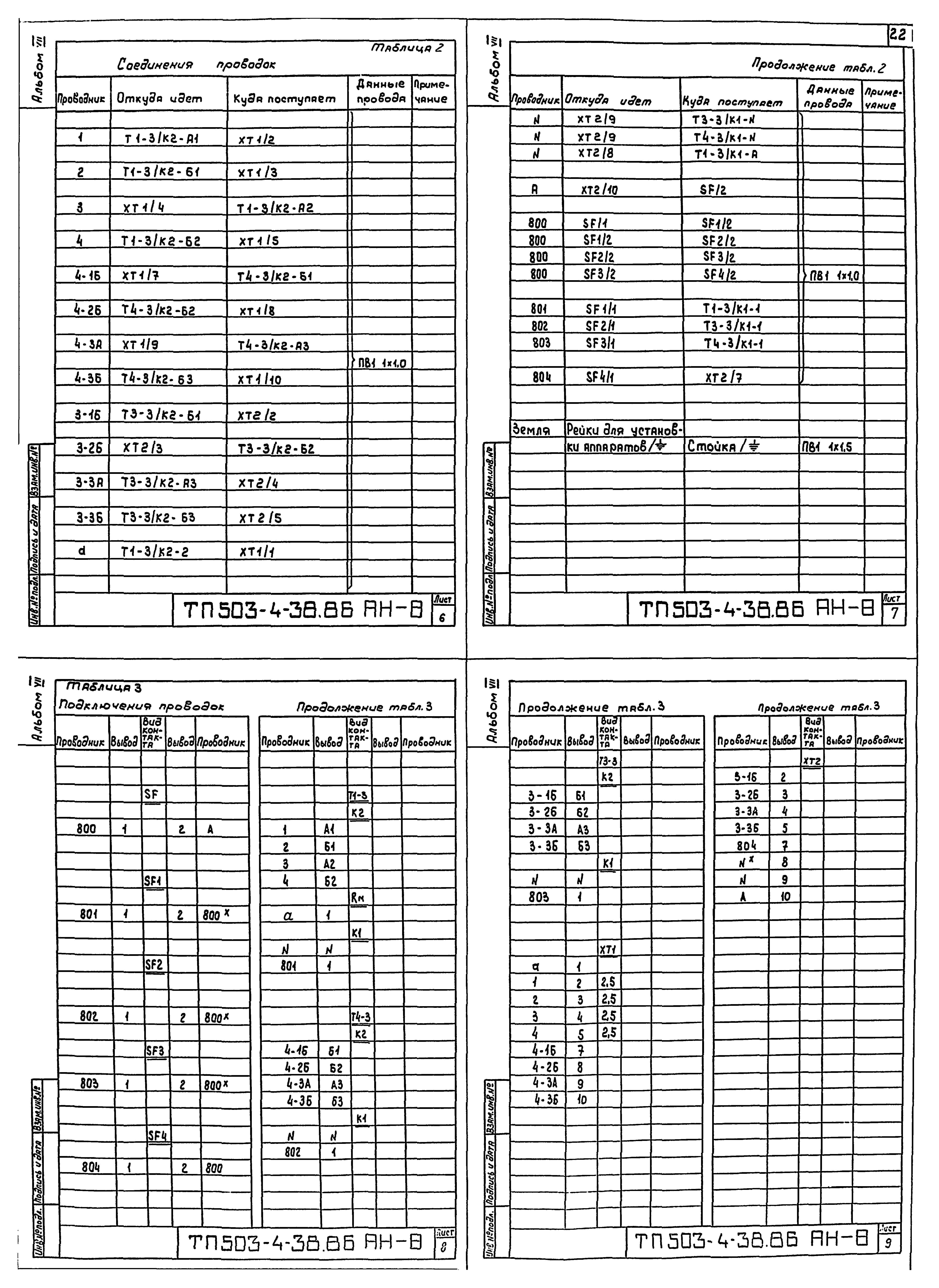 Типовой проект 503-4-38.86