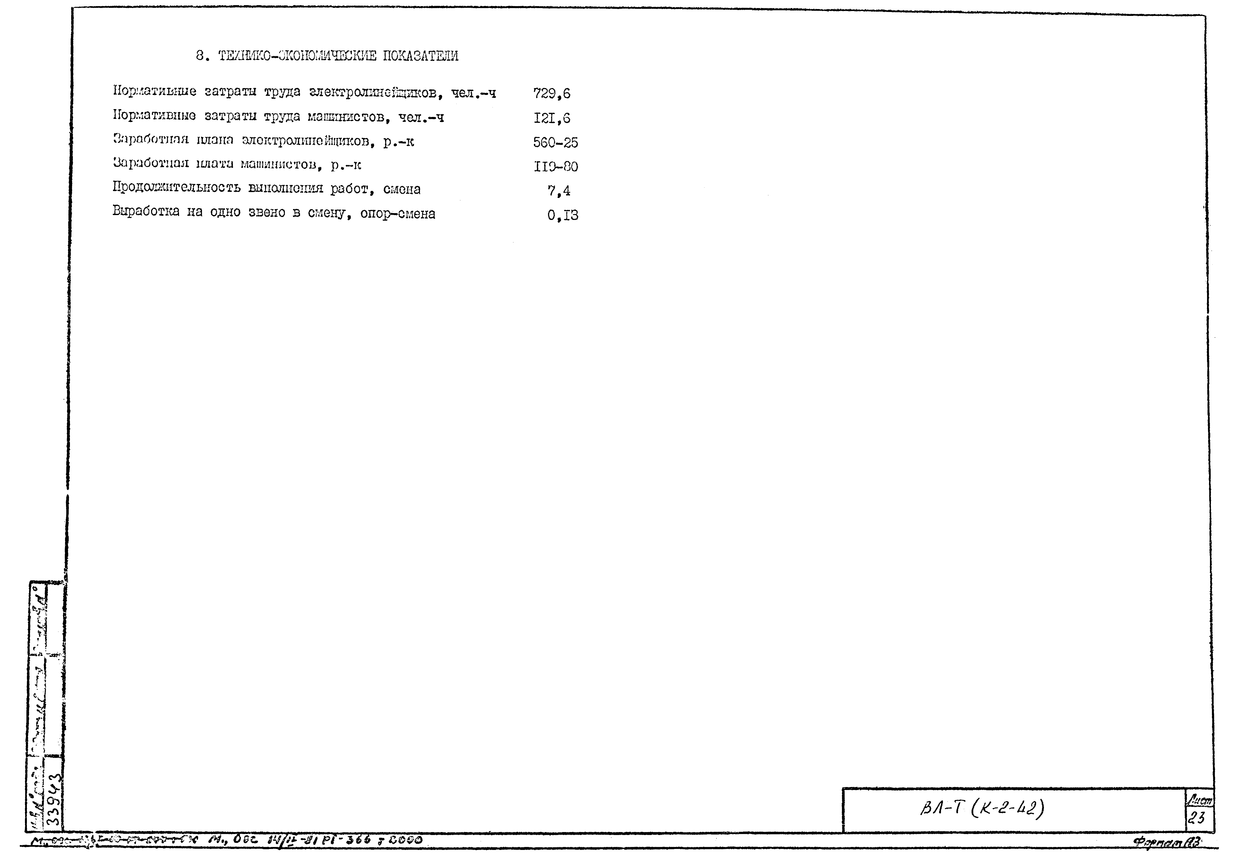 Технологическая карта К-2-42-3