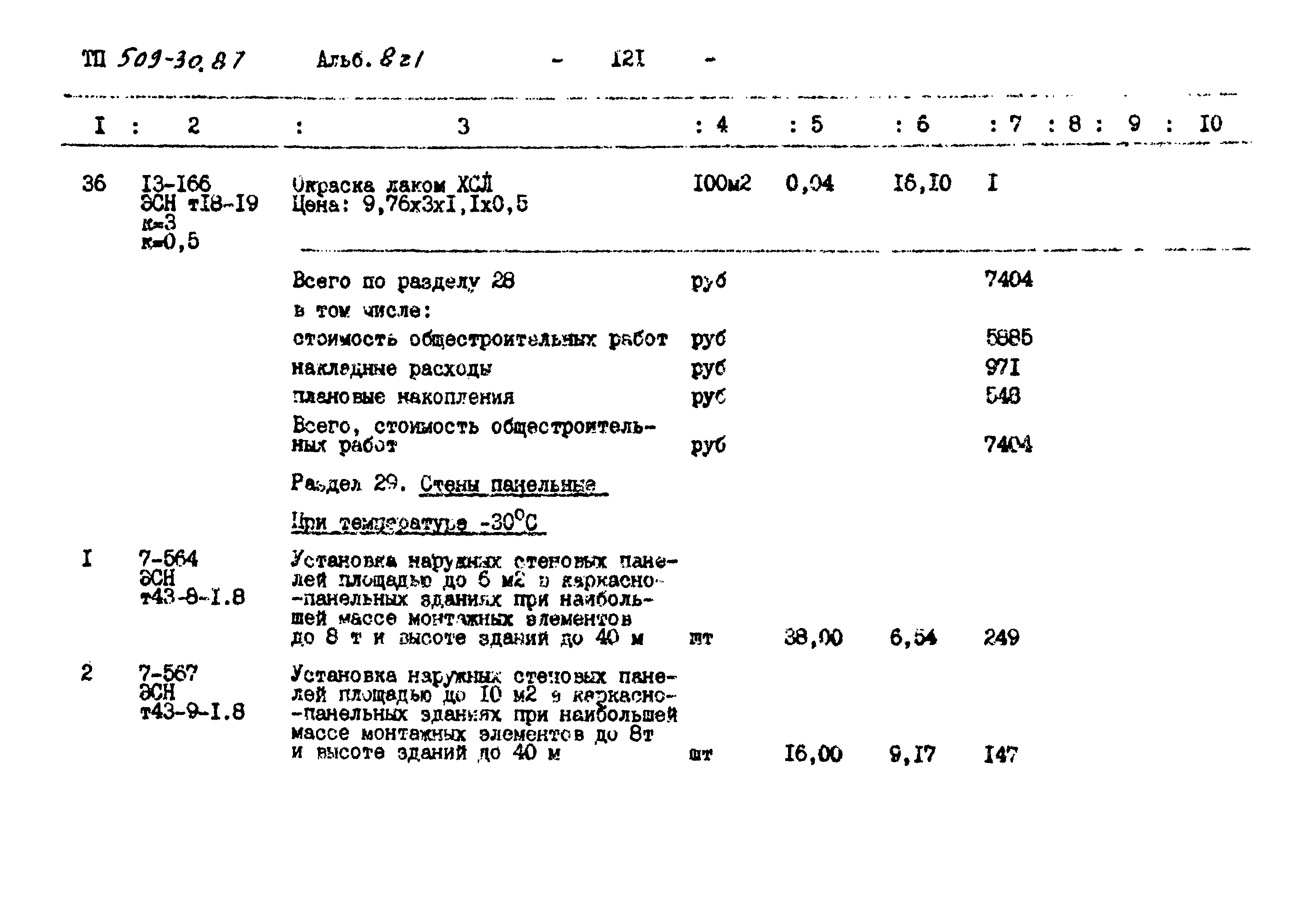 Типовой проект 509-30.87