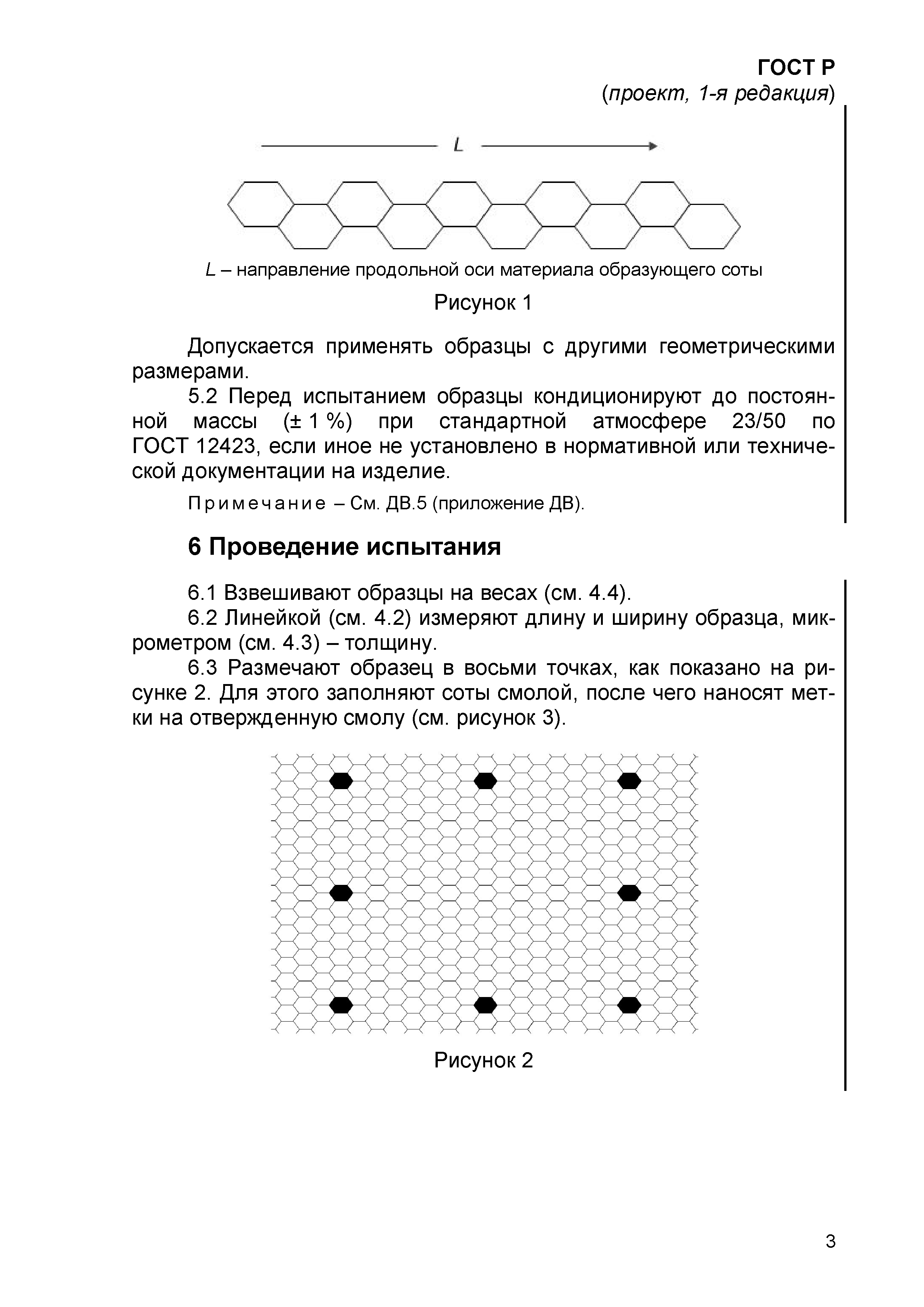 ГОСТ Р проект, 1-я редакция