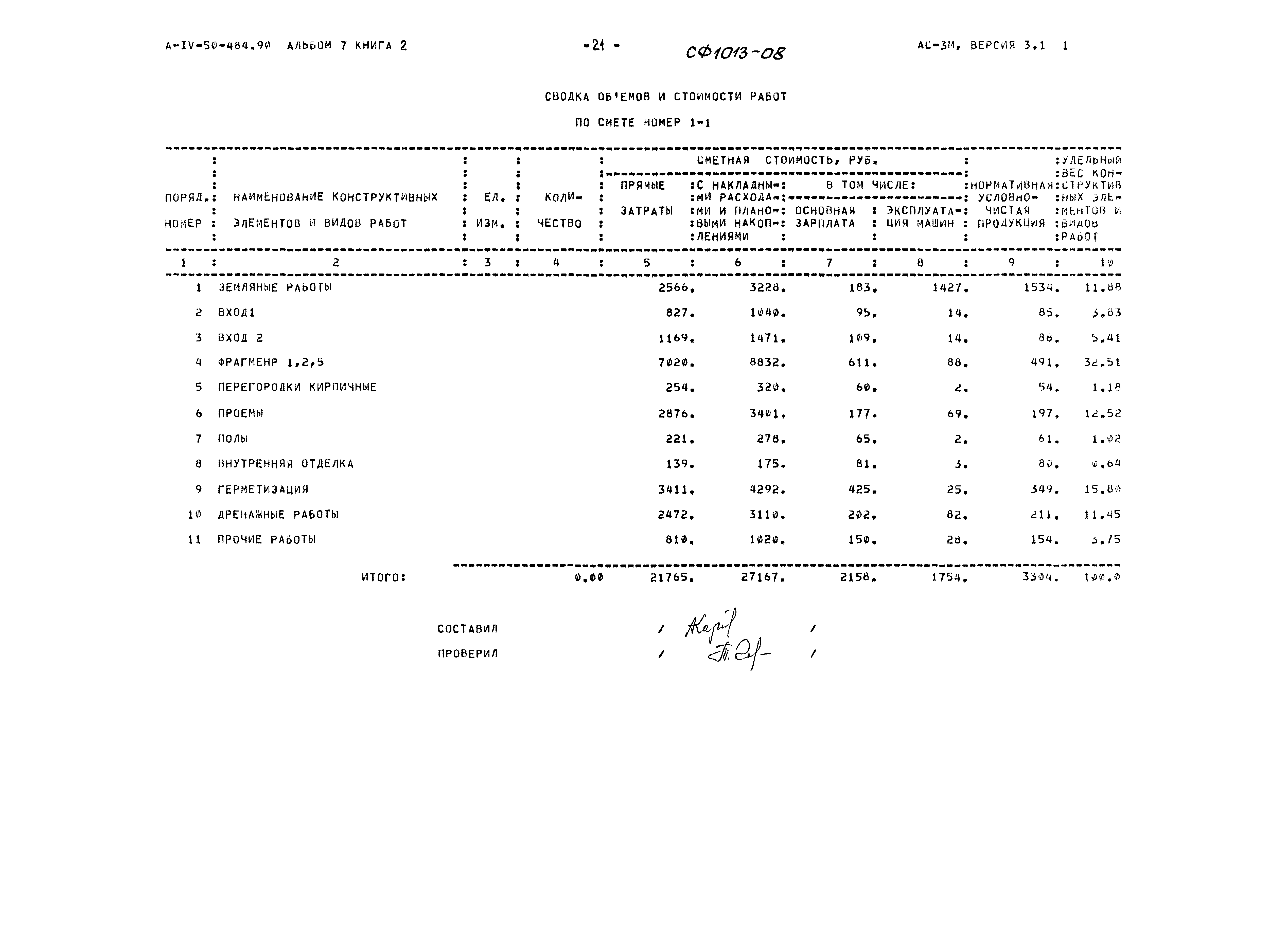 Типовой проект А-IV-50-484.90