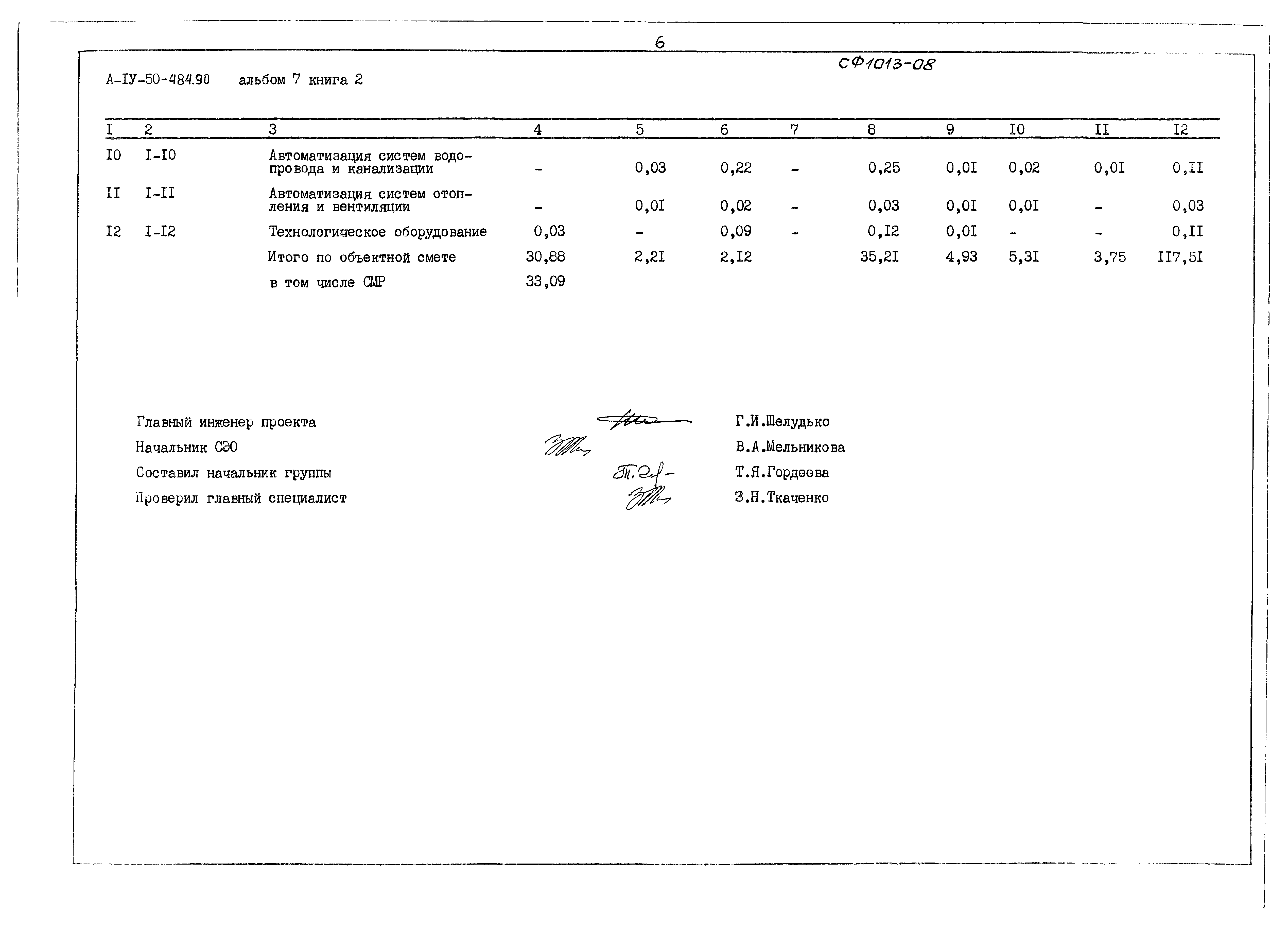 Типовой проект А-IV-50-484.90