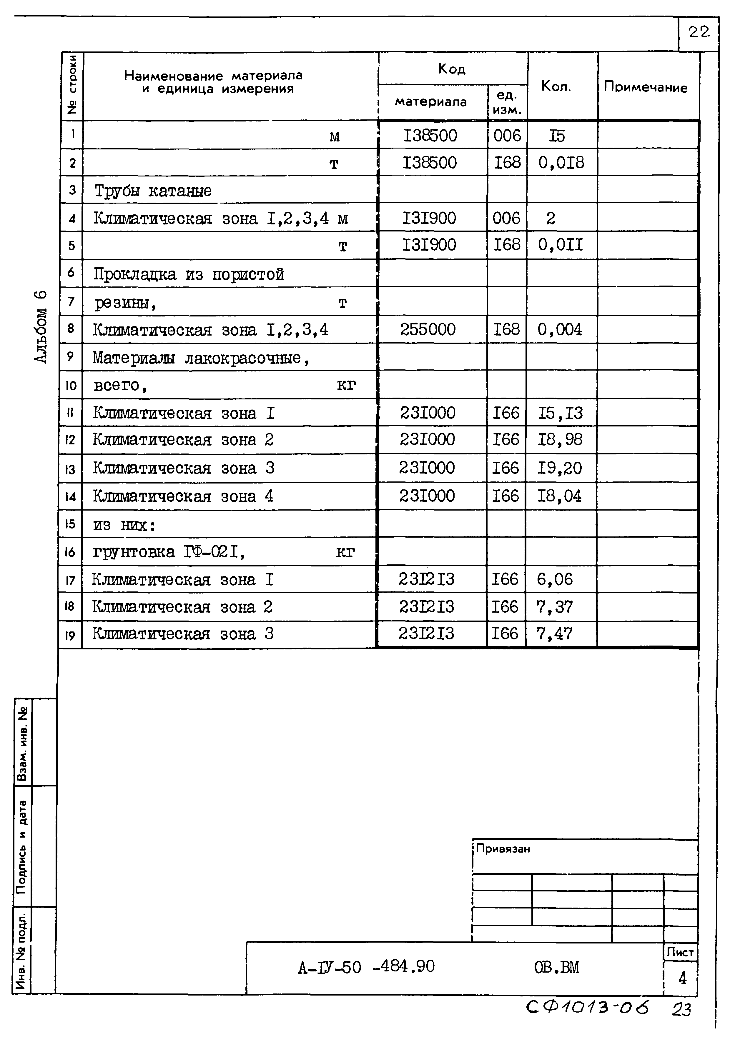 Типовой проект А-IV-50-484.90