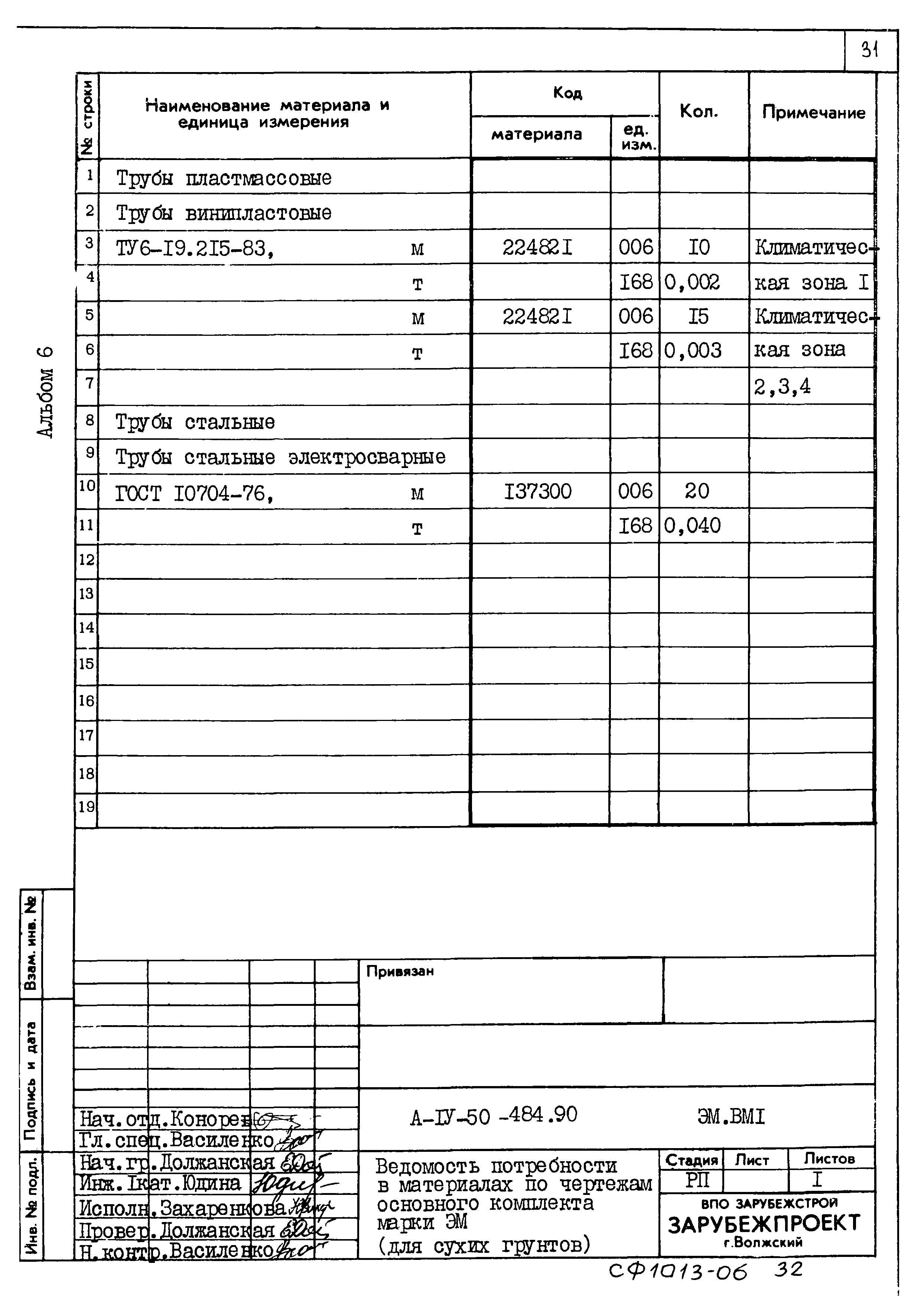 Типовой проект А-IV-50-484.90