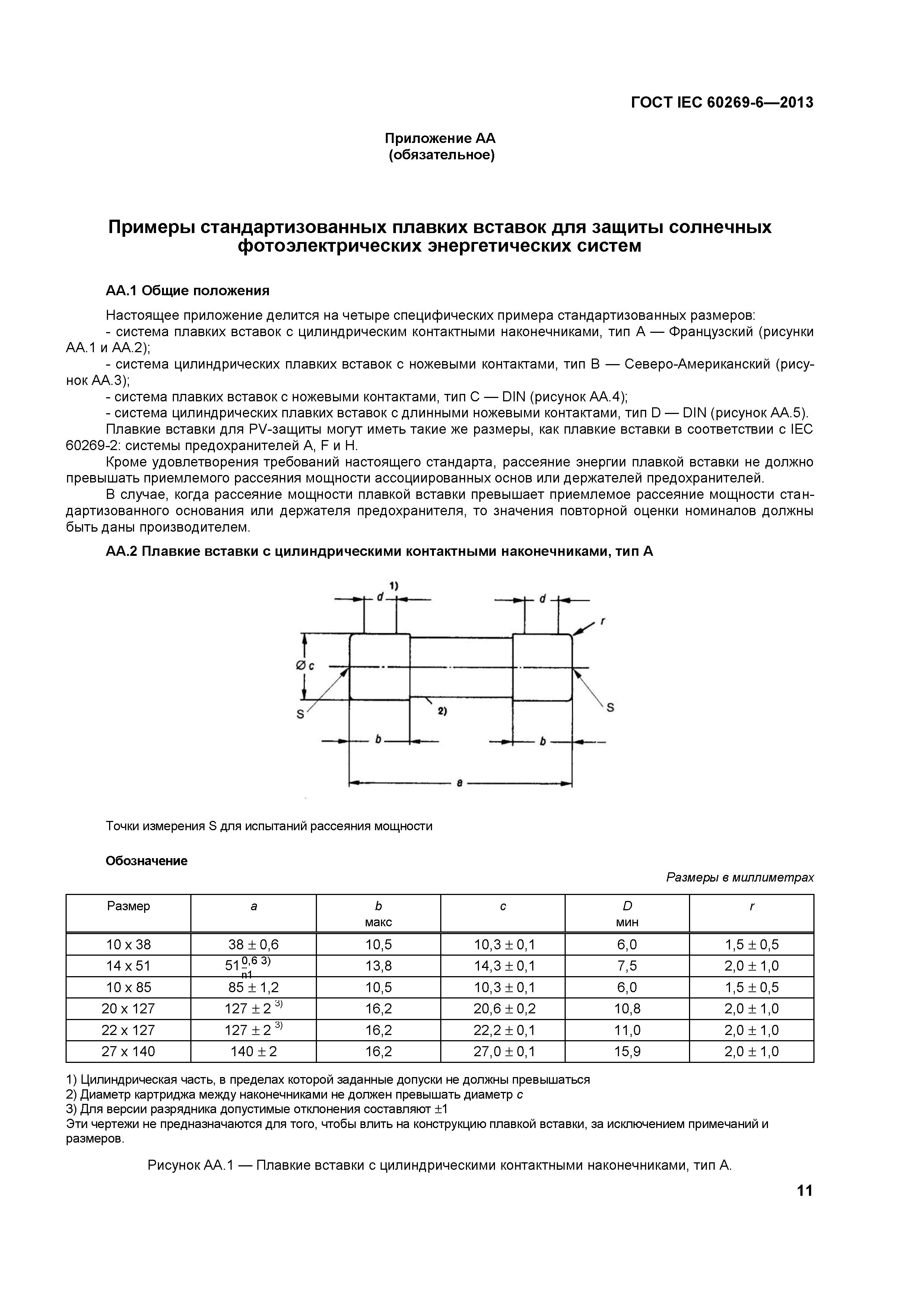 ГОСТ IEC 60269-6-2013