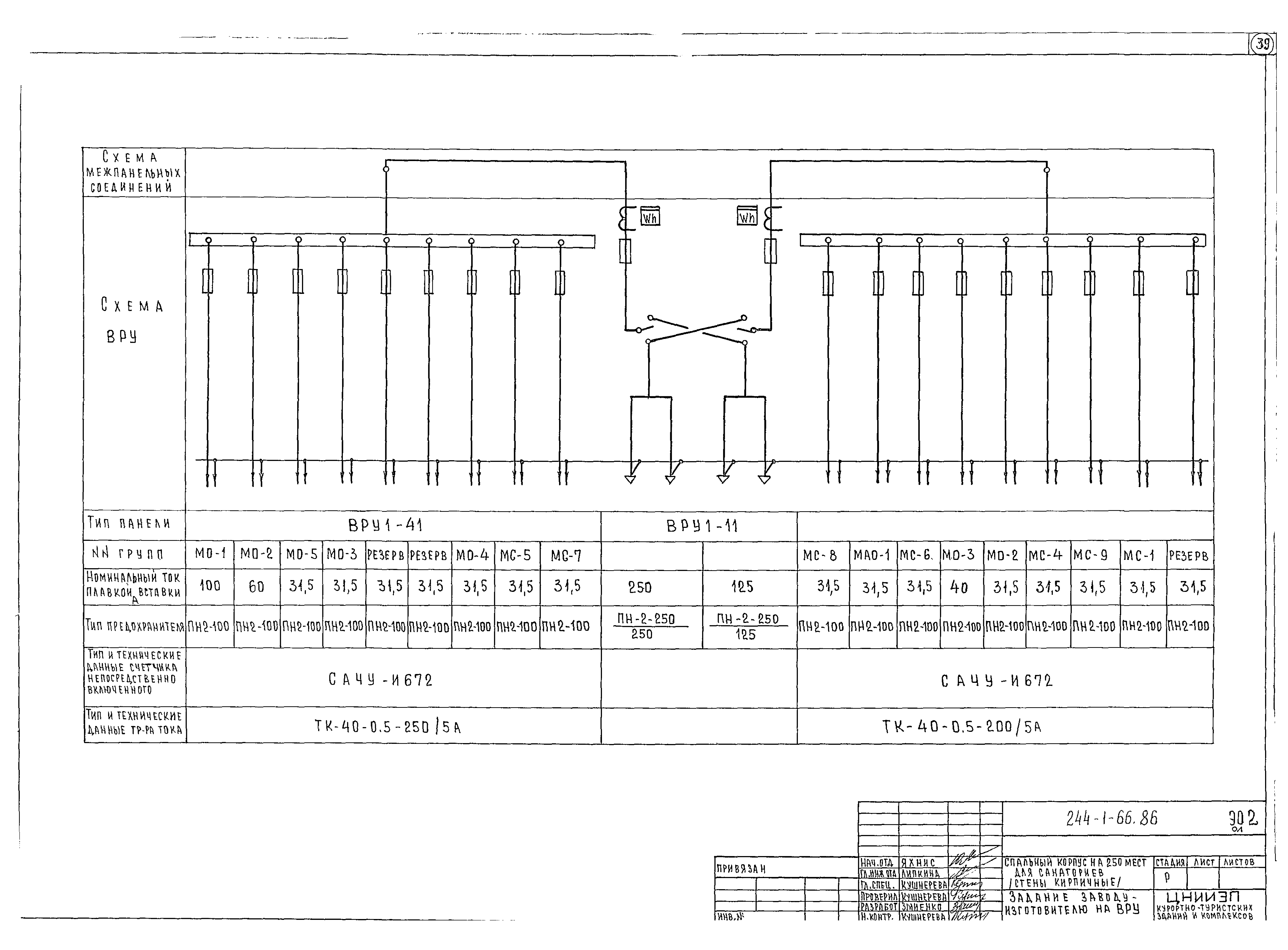 Типовой проект 244-1-66.86