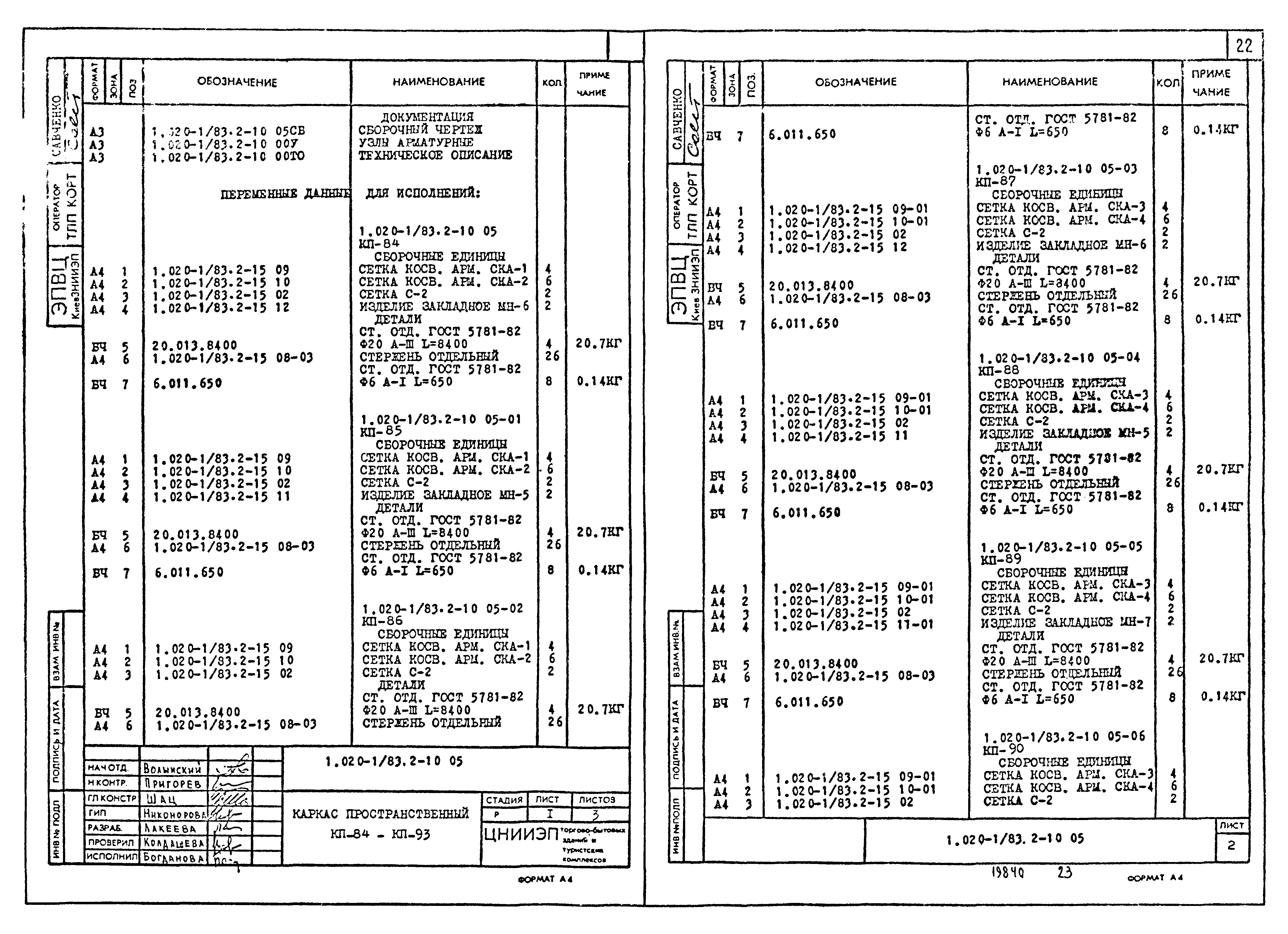 Серия 1.020-1/83