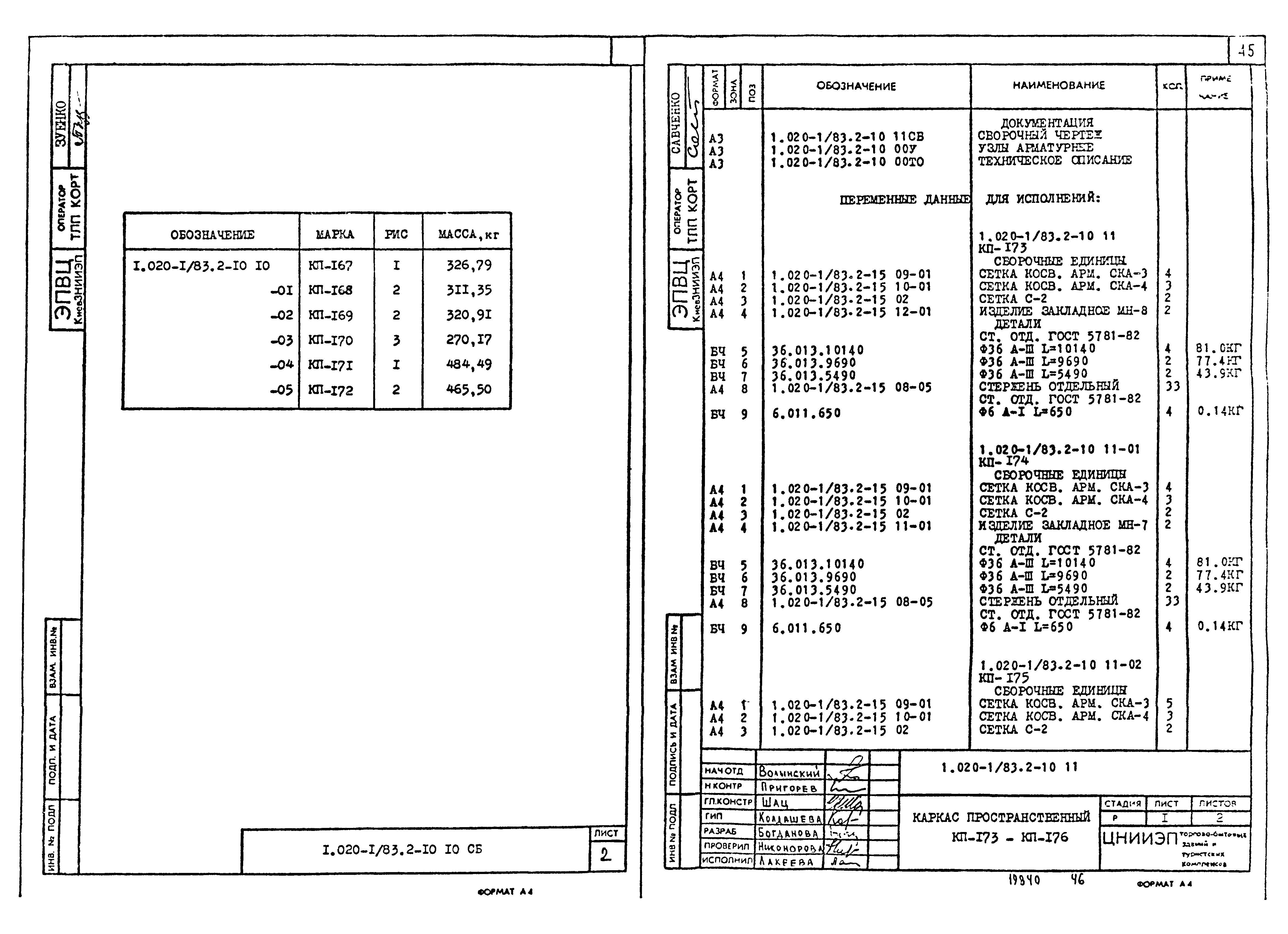 Серия 1.020-1/83