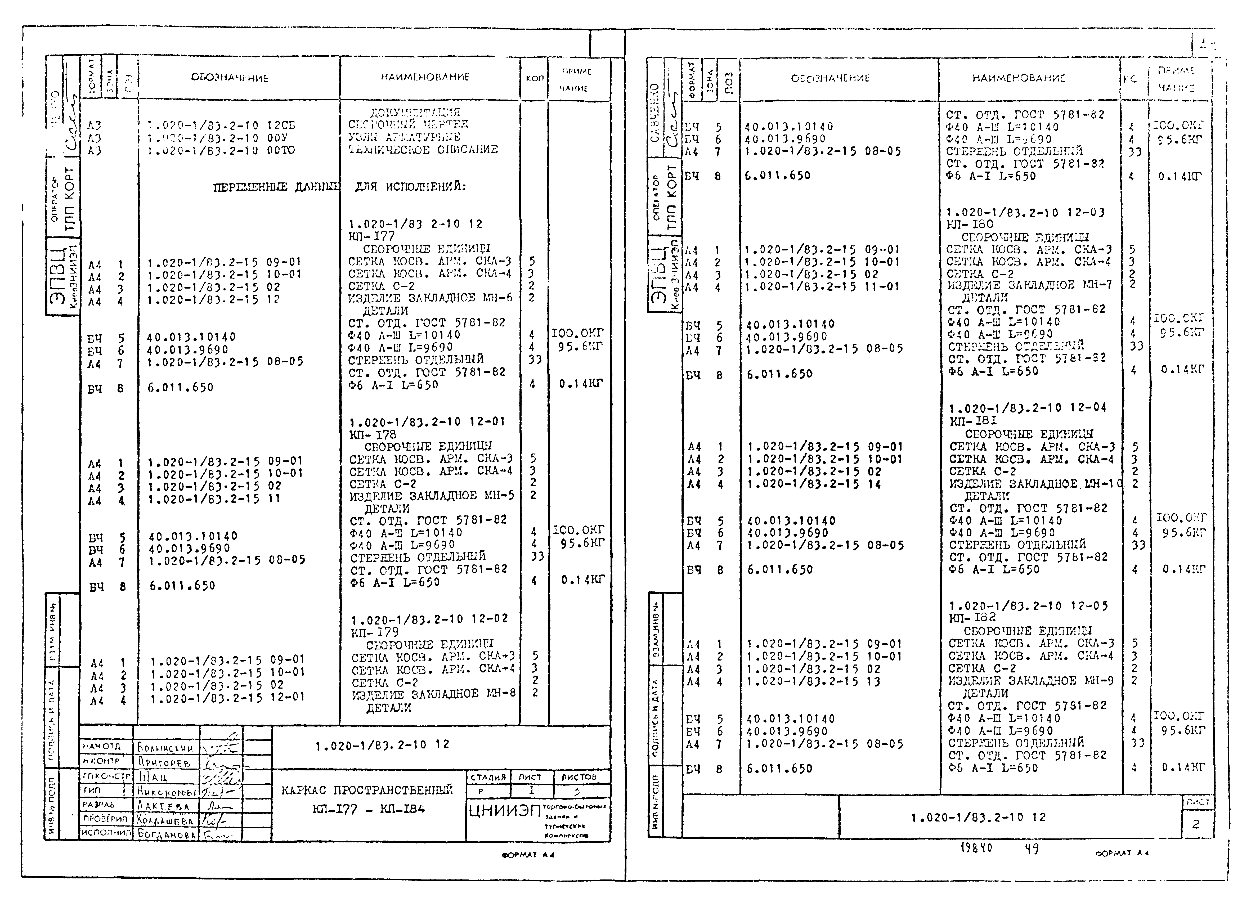 Серия 1.020-1/83