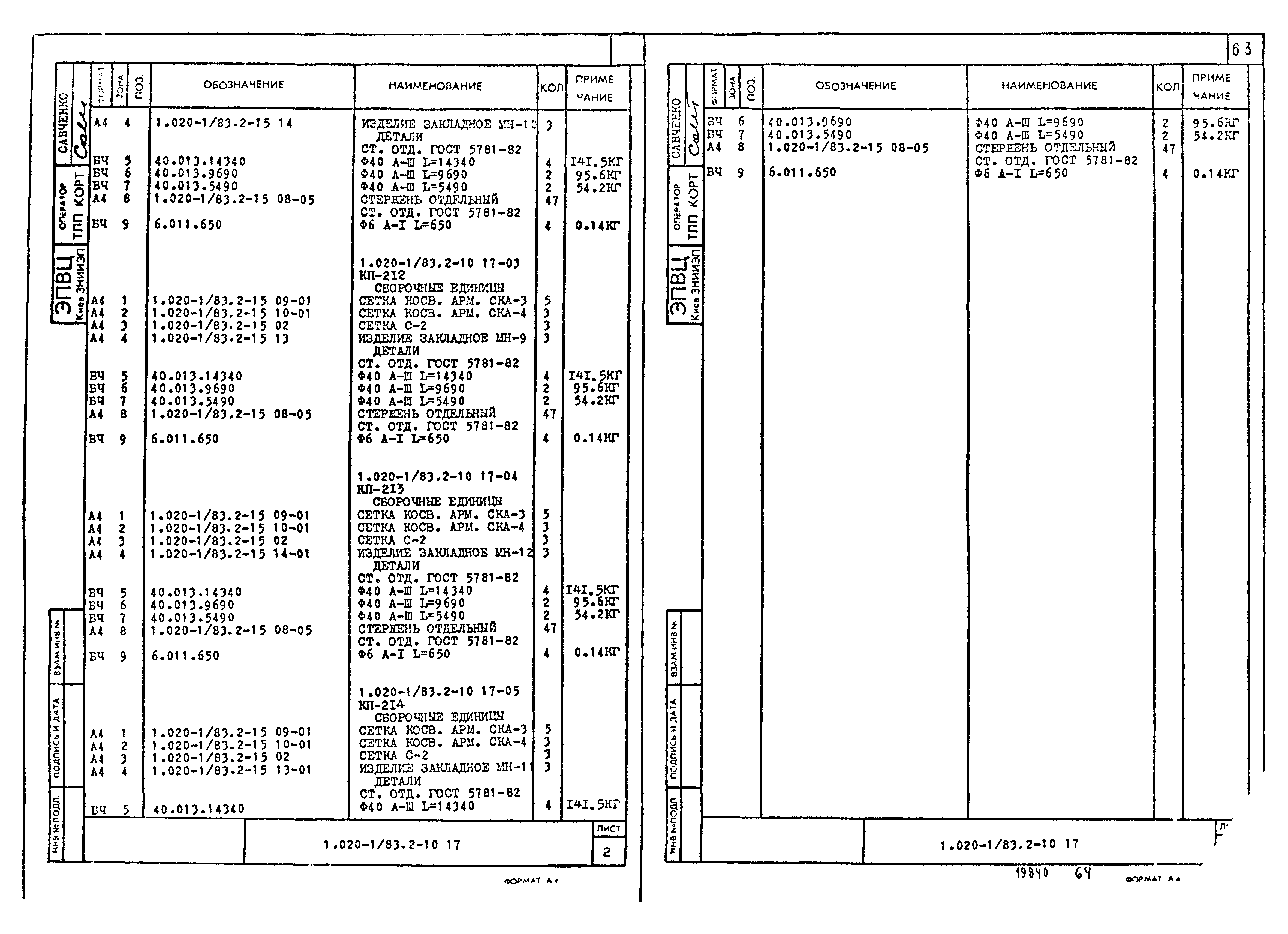 Серия 1.020-1/83