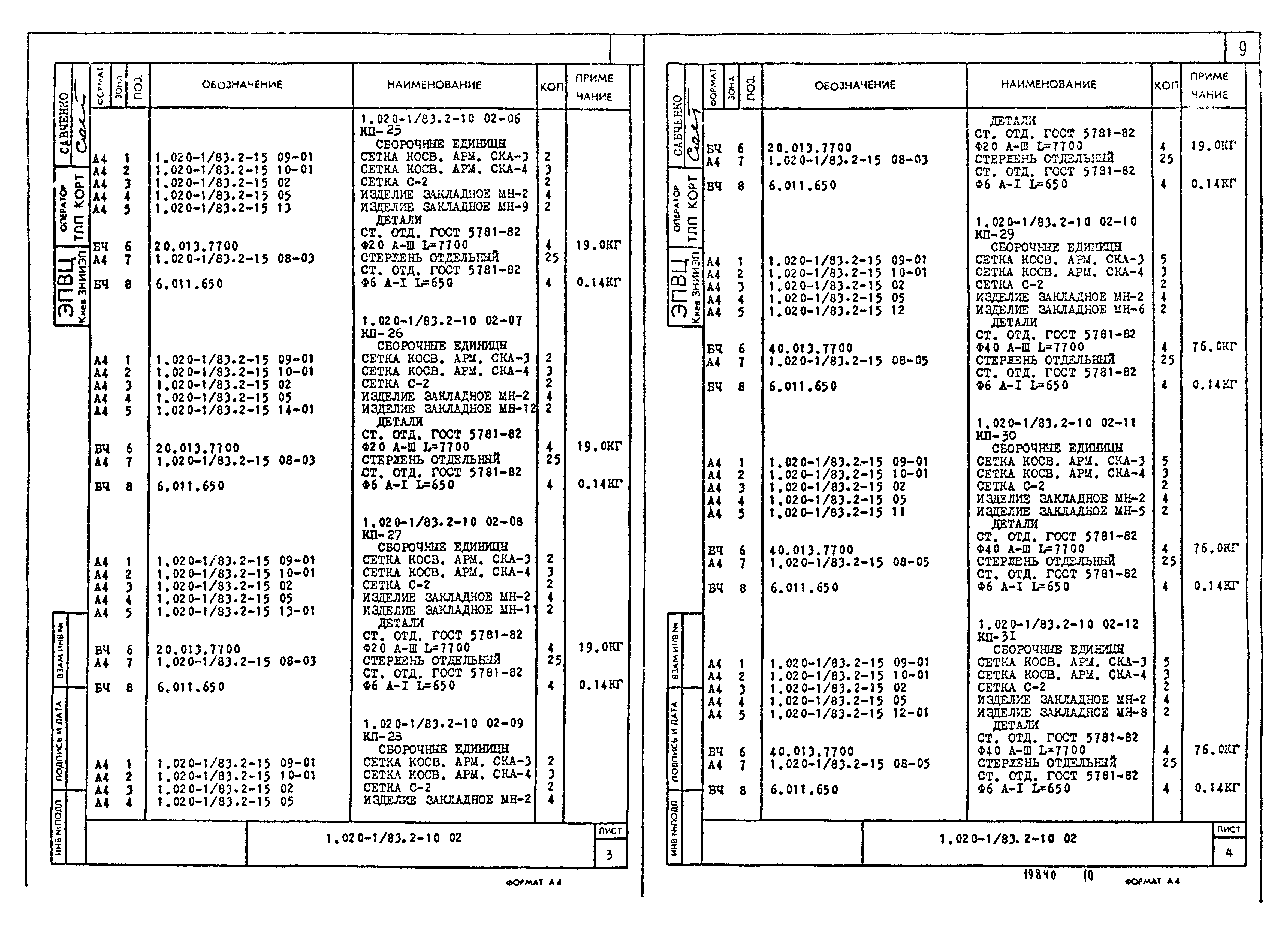 Серия 1.020-1/83