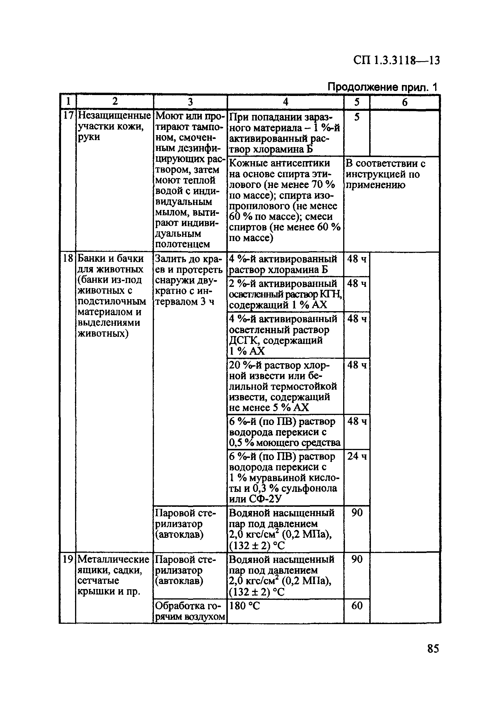 СП 1.3.3118-13