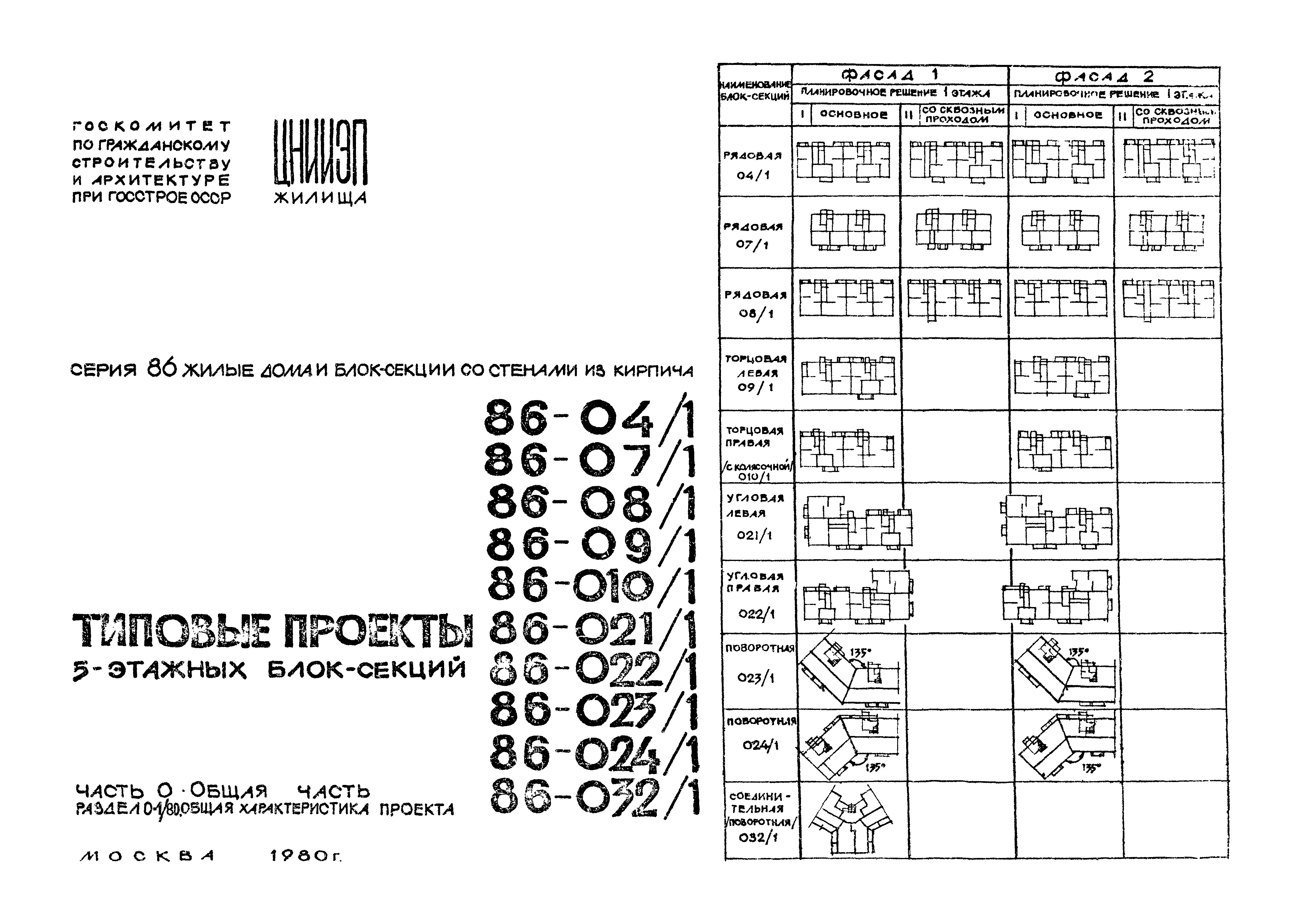 Типовой проект 86-024/1