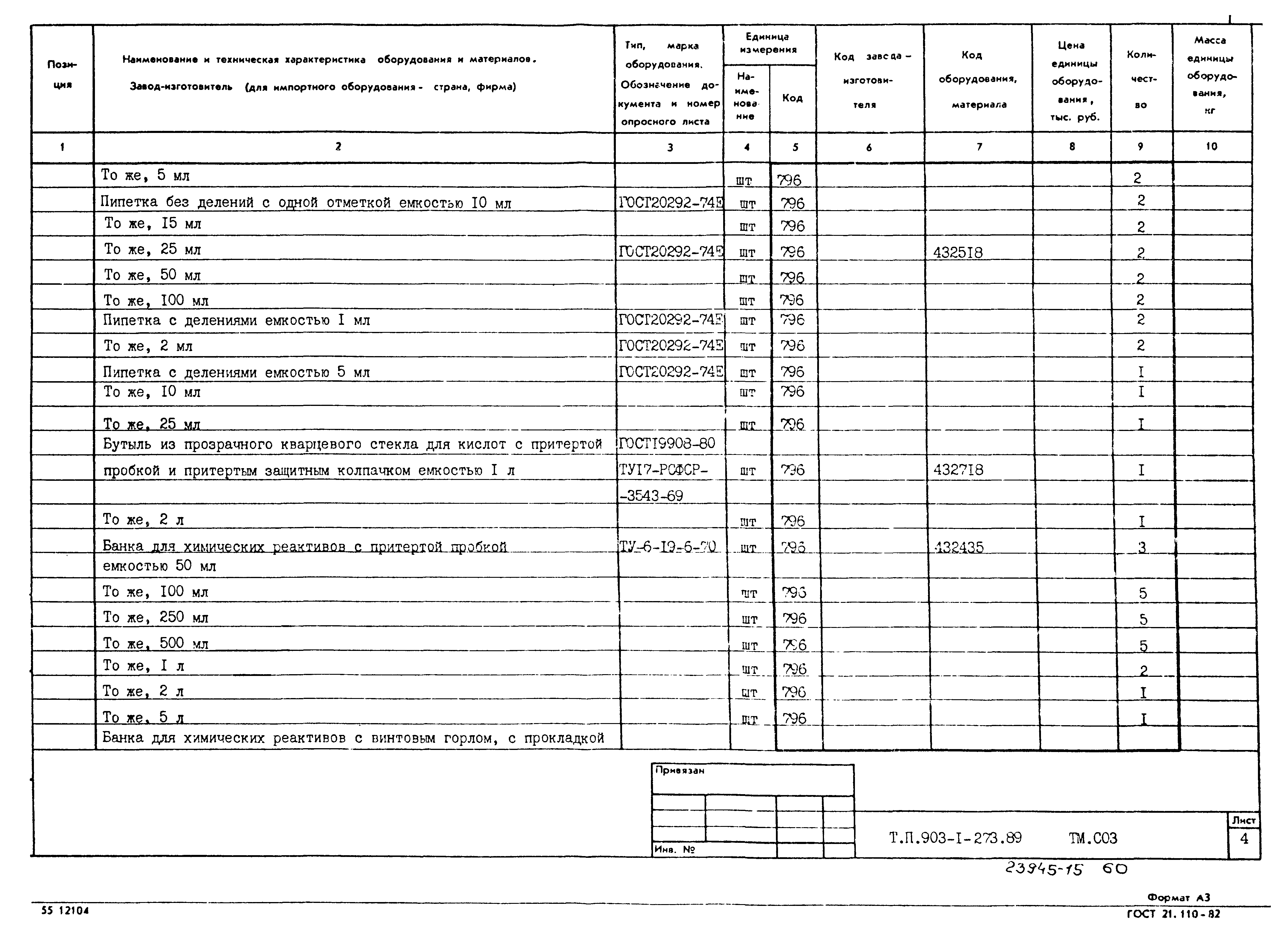 Типовой проект 903-1-273.89